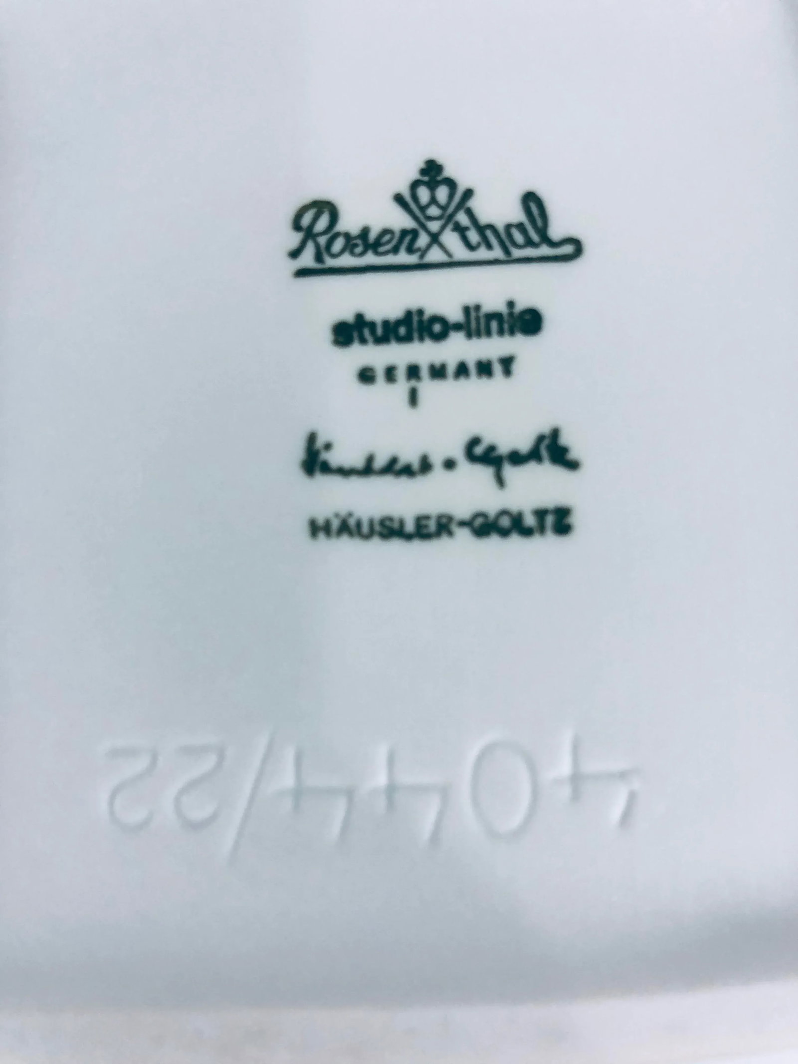 Rosenthal Studio-Linie Matte White Porcelain Vase by Christa Hausler-Goltz - 7