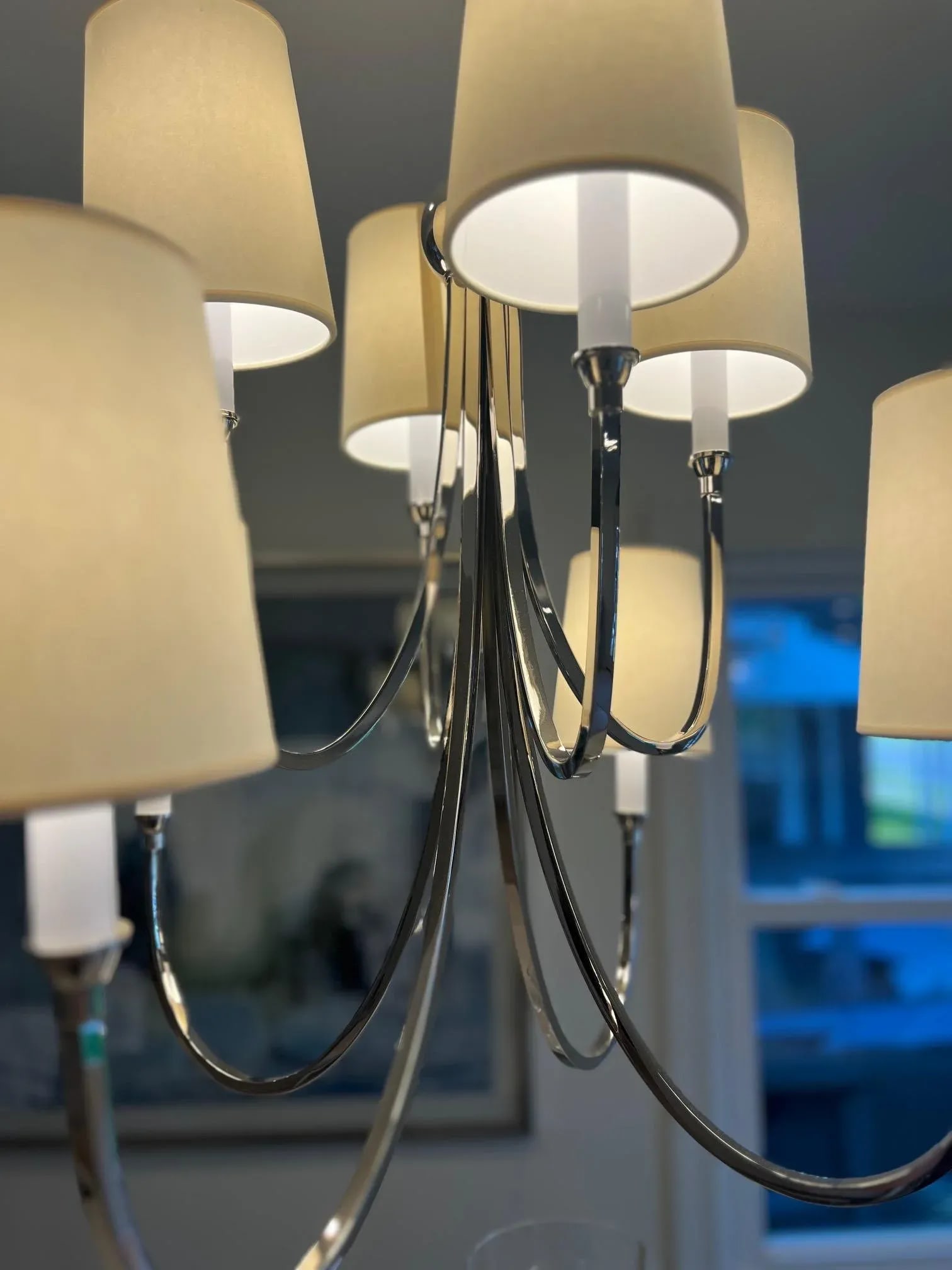 Thomas O'Brien for Visual Comfort Reed Large Chandelier - 3