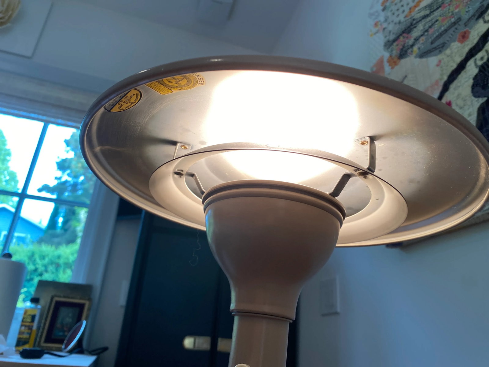 Mid 20th Century M. G. Wheeler Saucer Sight Light - 3