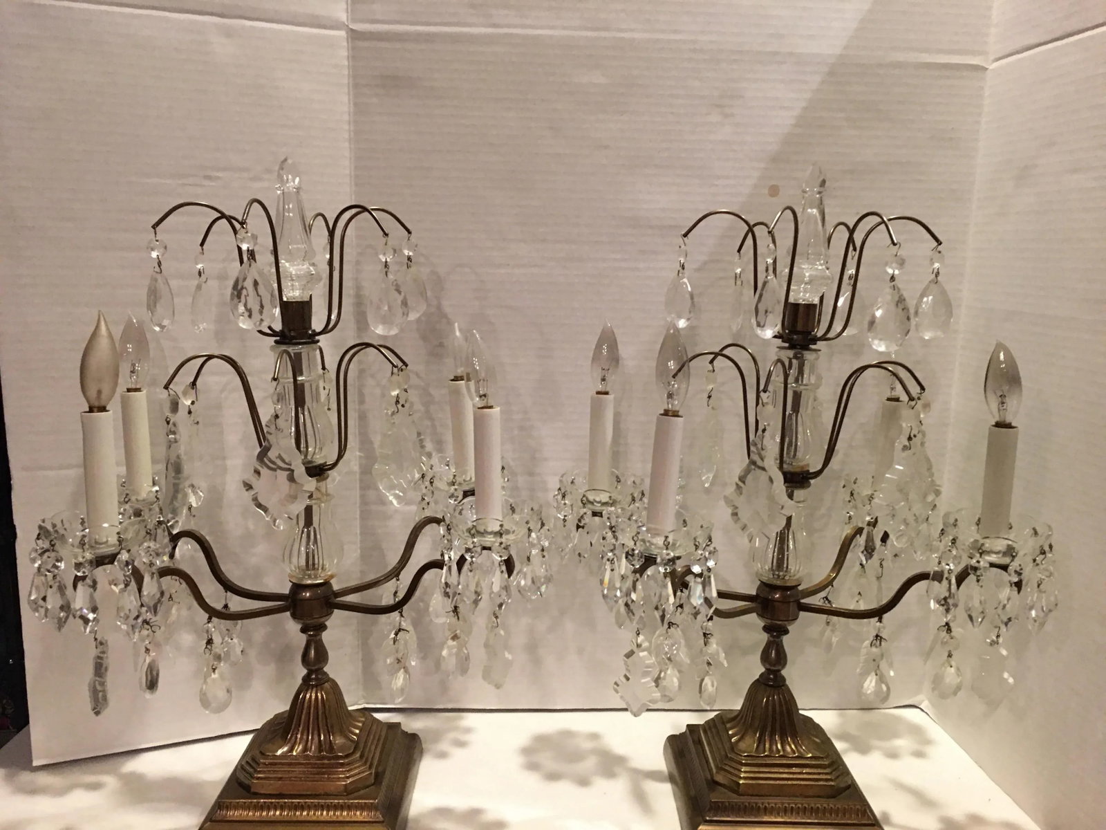 1940s Neoclassical 1940's French Style Girandoles - a Pair - 13
