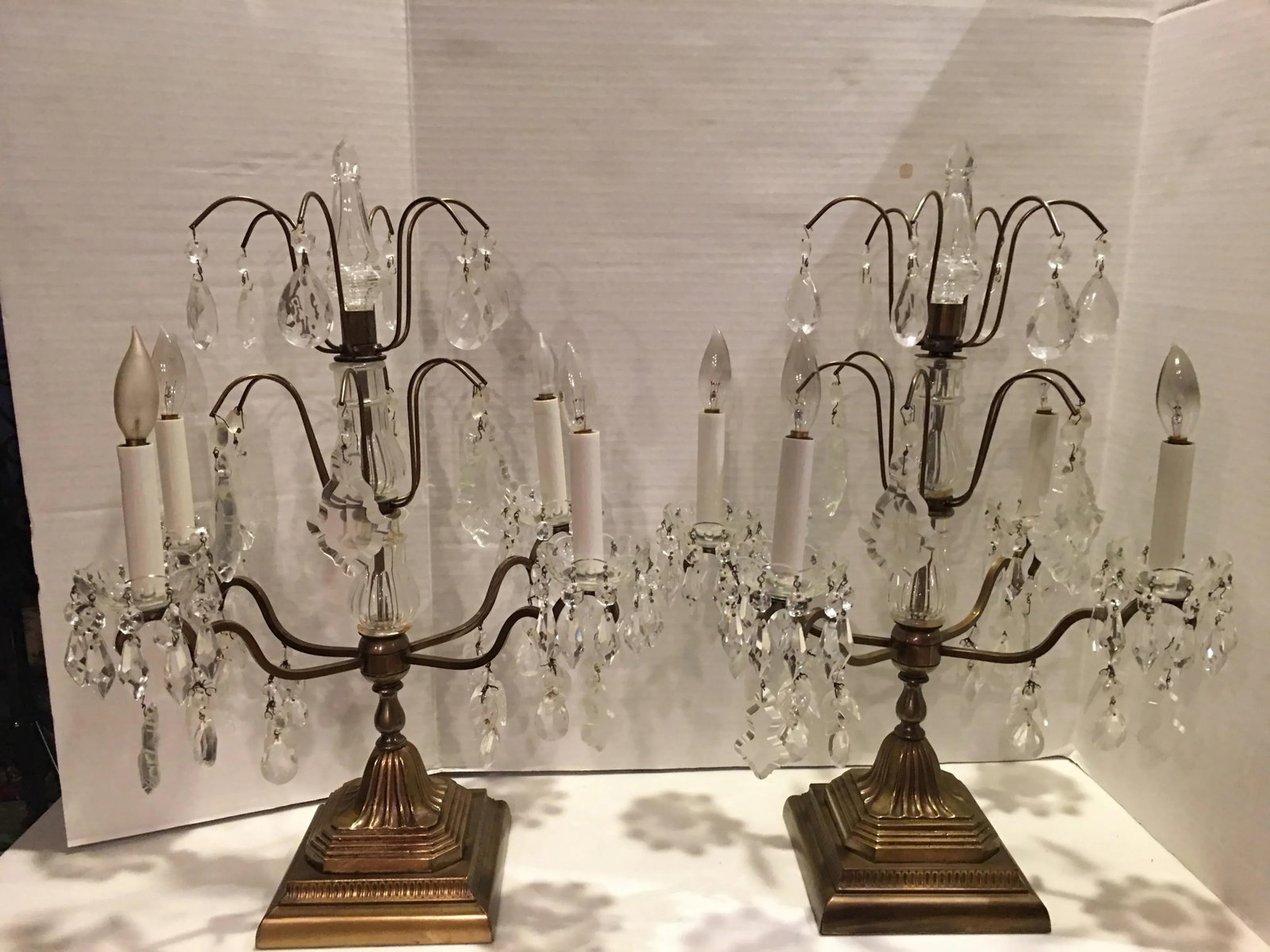 1940s Neoclassical 1940's French Style Girandoles - a Pair - 4