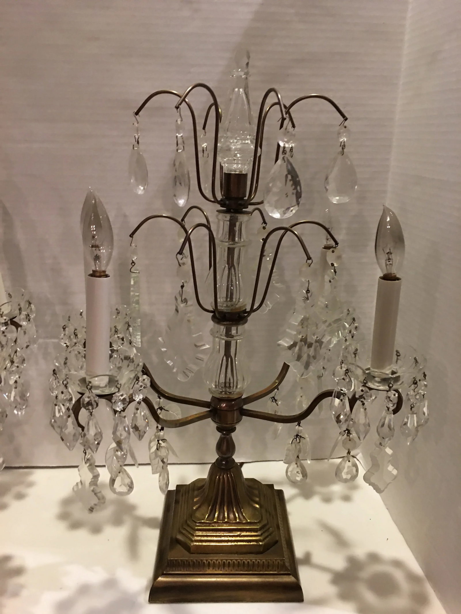 1940s Neoclassical 1940's French Style Girandoles - a Pair - 8