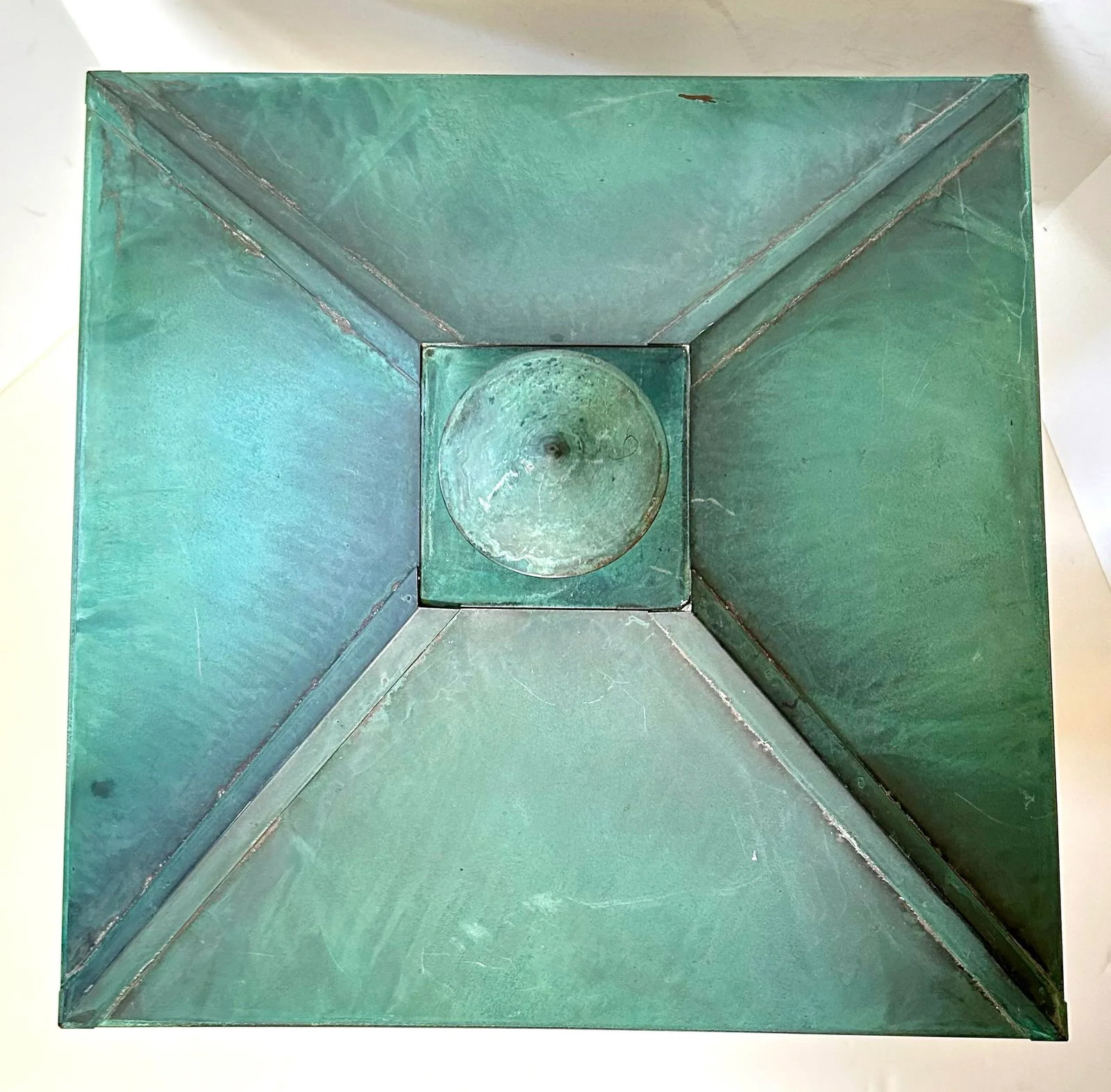 Arts and Crafts Copper Lamp - 11