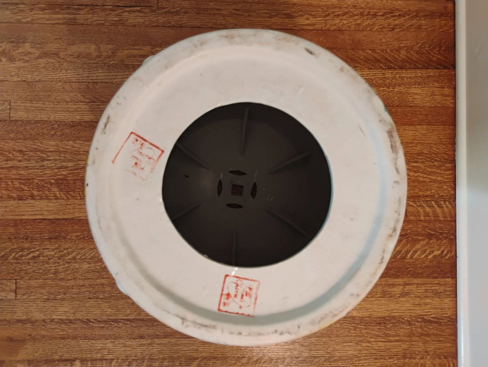 Mid 20th Century Painted Ceramic Garden Stool - 10