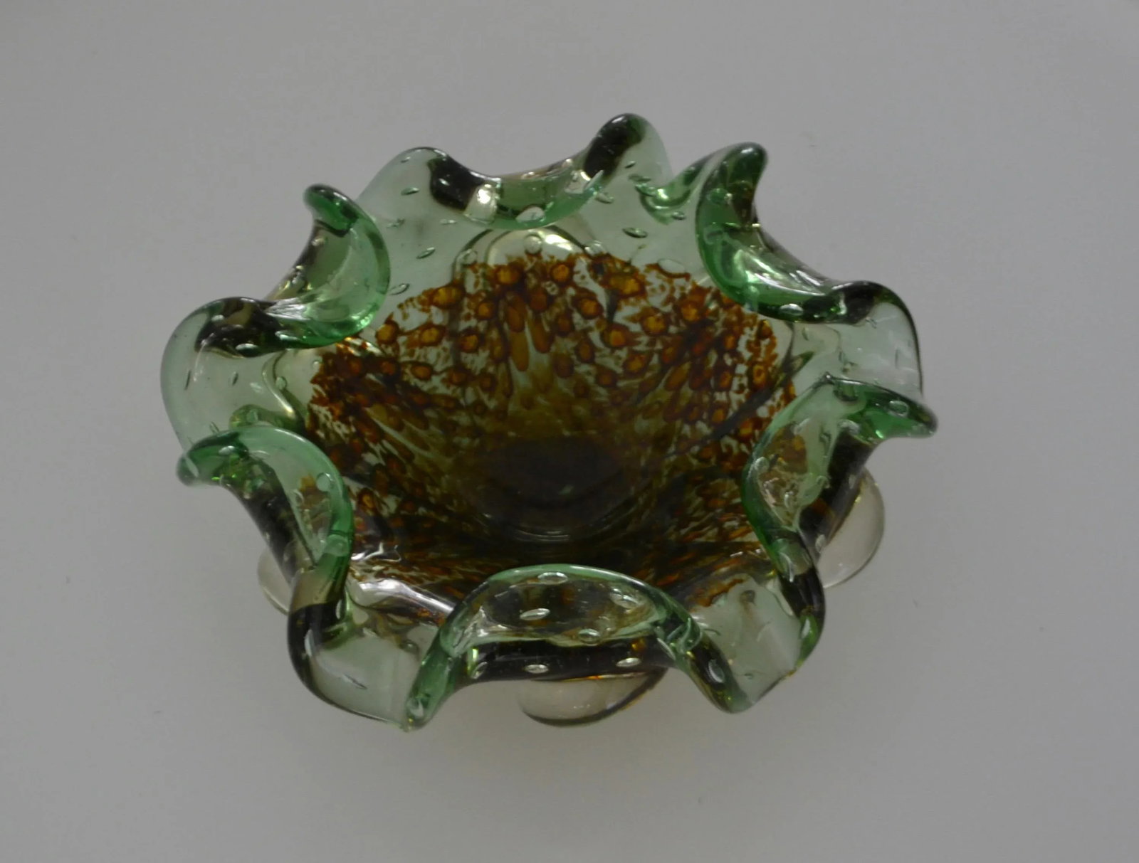 1950s Vintage Murano Glass Bowl - 12
