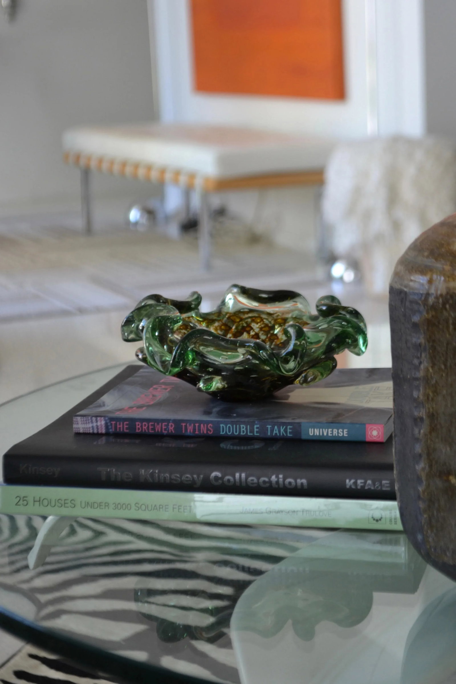 1950s Vintage Murano Glass Bowl - 2