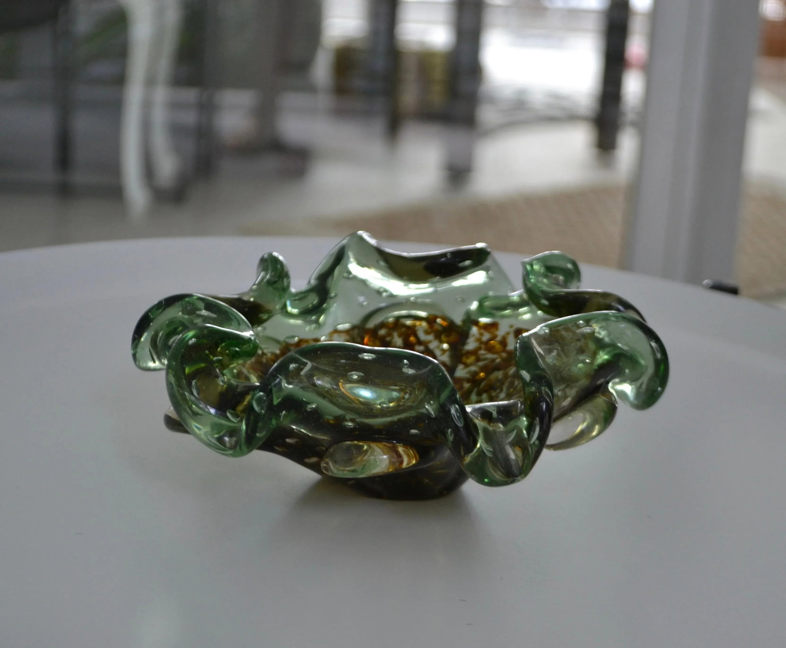 1950s Vintage Murano Glass Bowl - 3