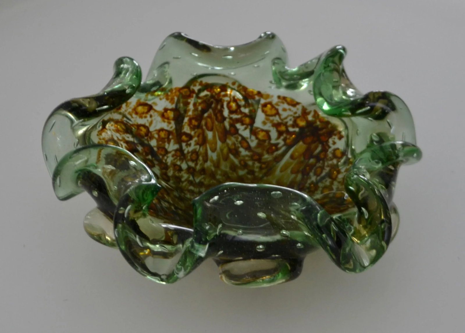 1950s Vintage Murano Glass Bowl - 4