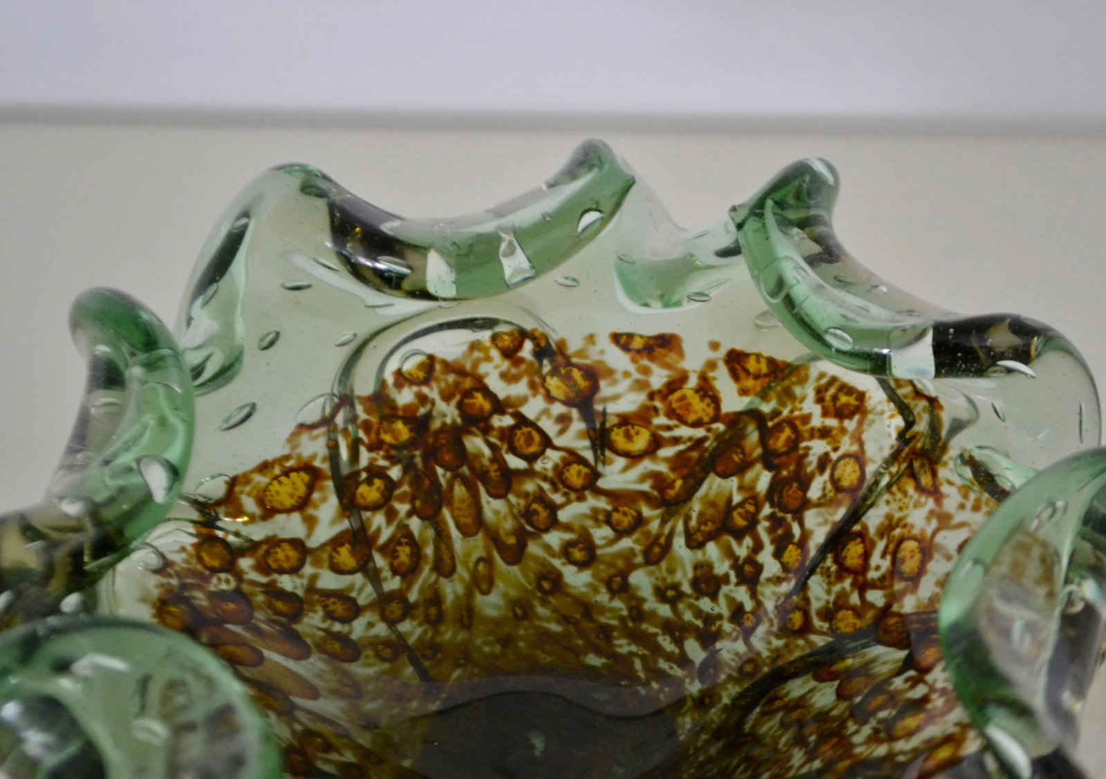 1950s Vintage Murano Glass Bowl - 7