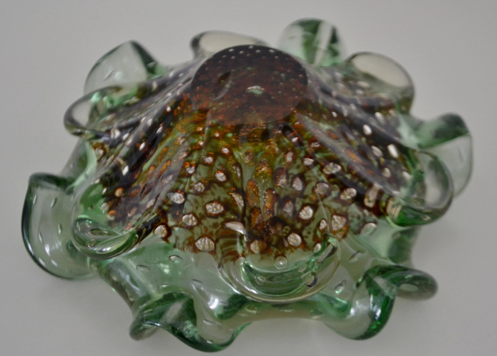 1950s Vintage Murano Glass Bowl - 9