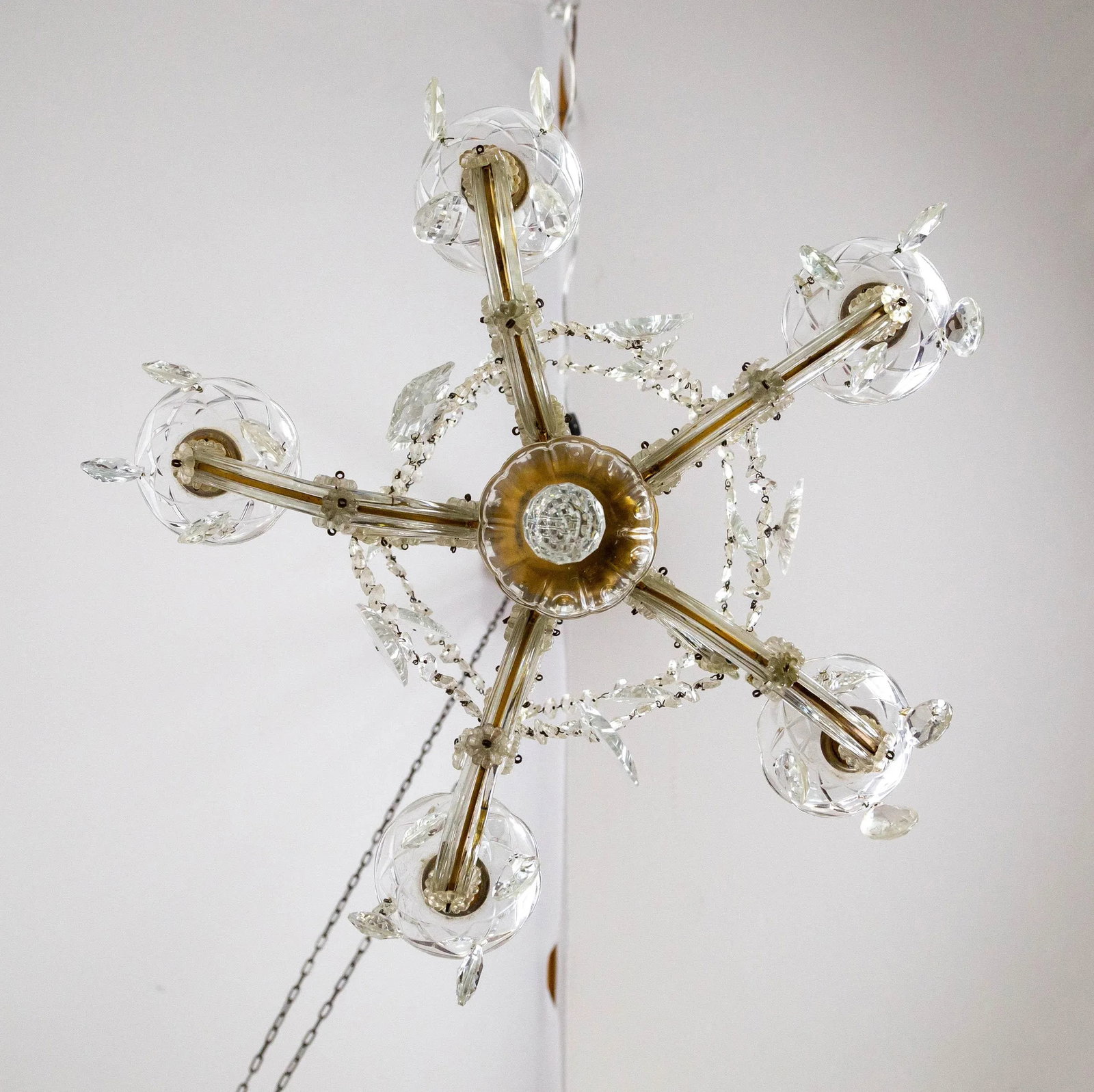 1950s Maria Theresa 6-Light Chandelier - 10