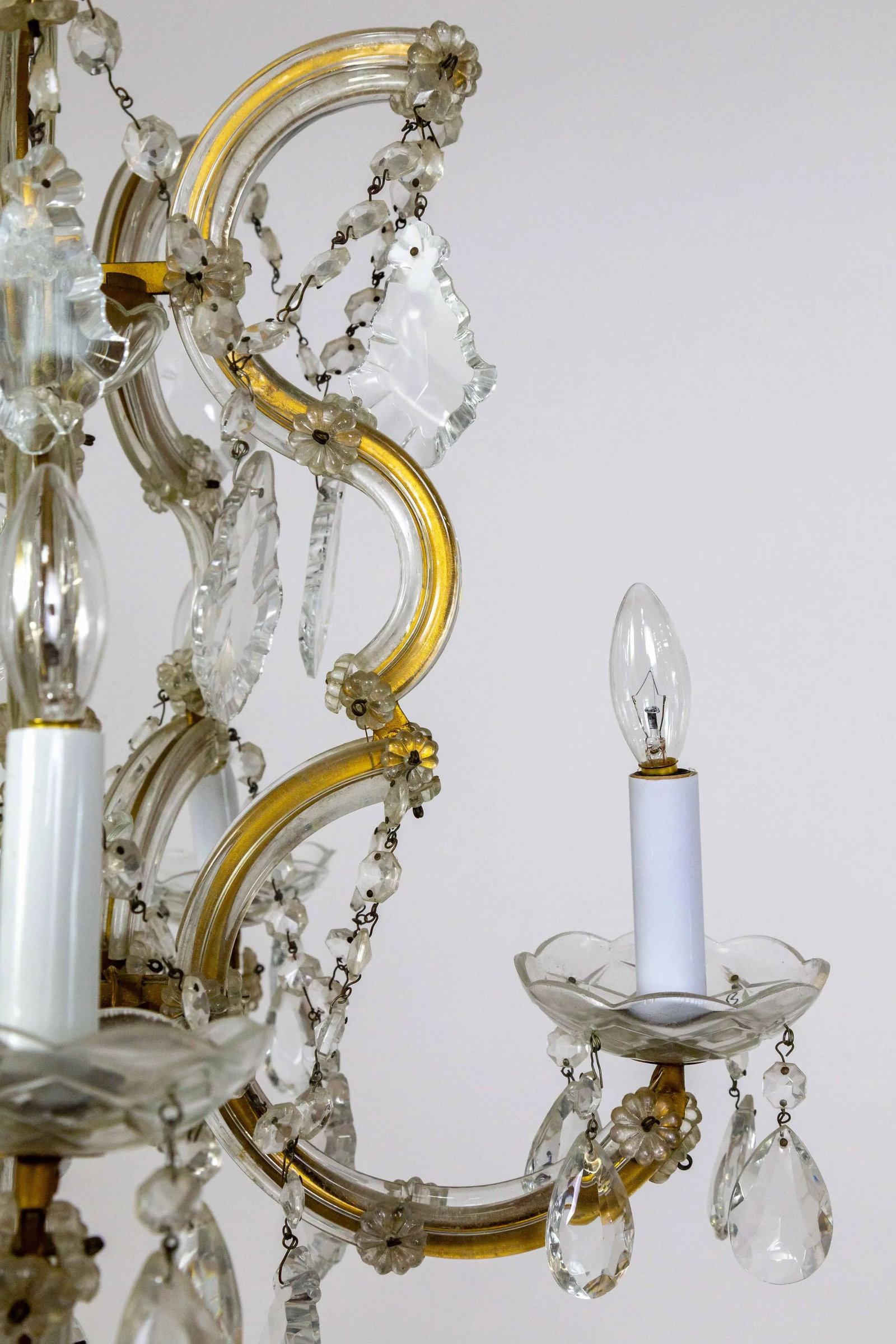 1950s Maria Theresa 6-Light Chandelier - 4
