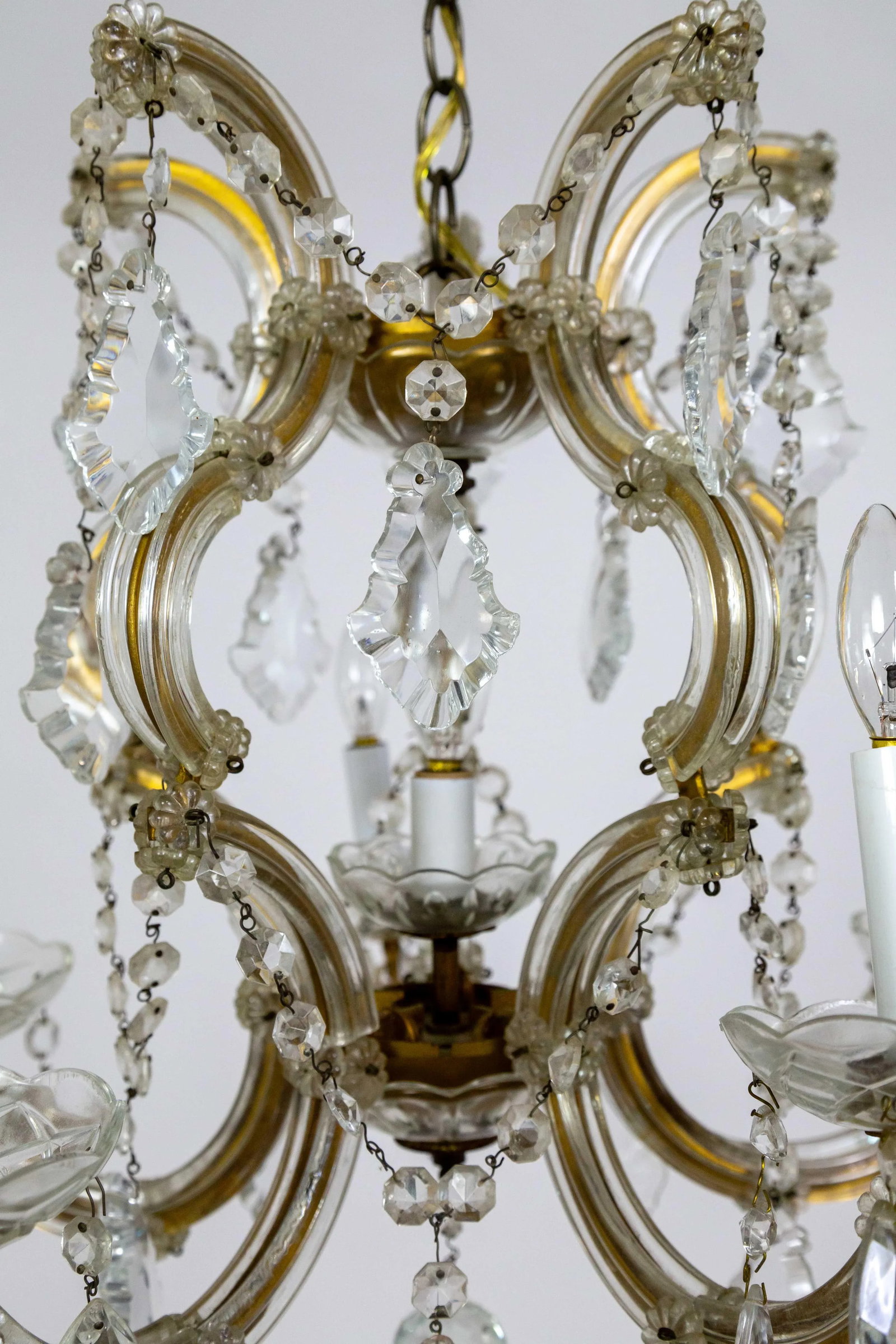 1950s Maria Theresa 6-Light Chandelier - 6