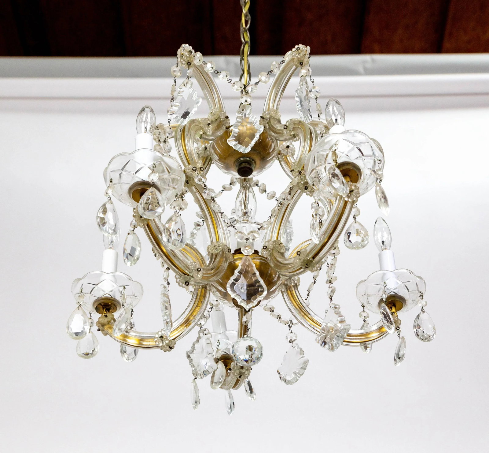 1950s Maria Theresa 6-Light Chandelier - 8