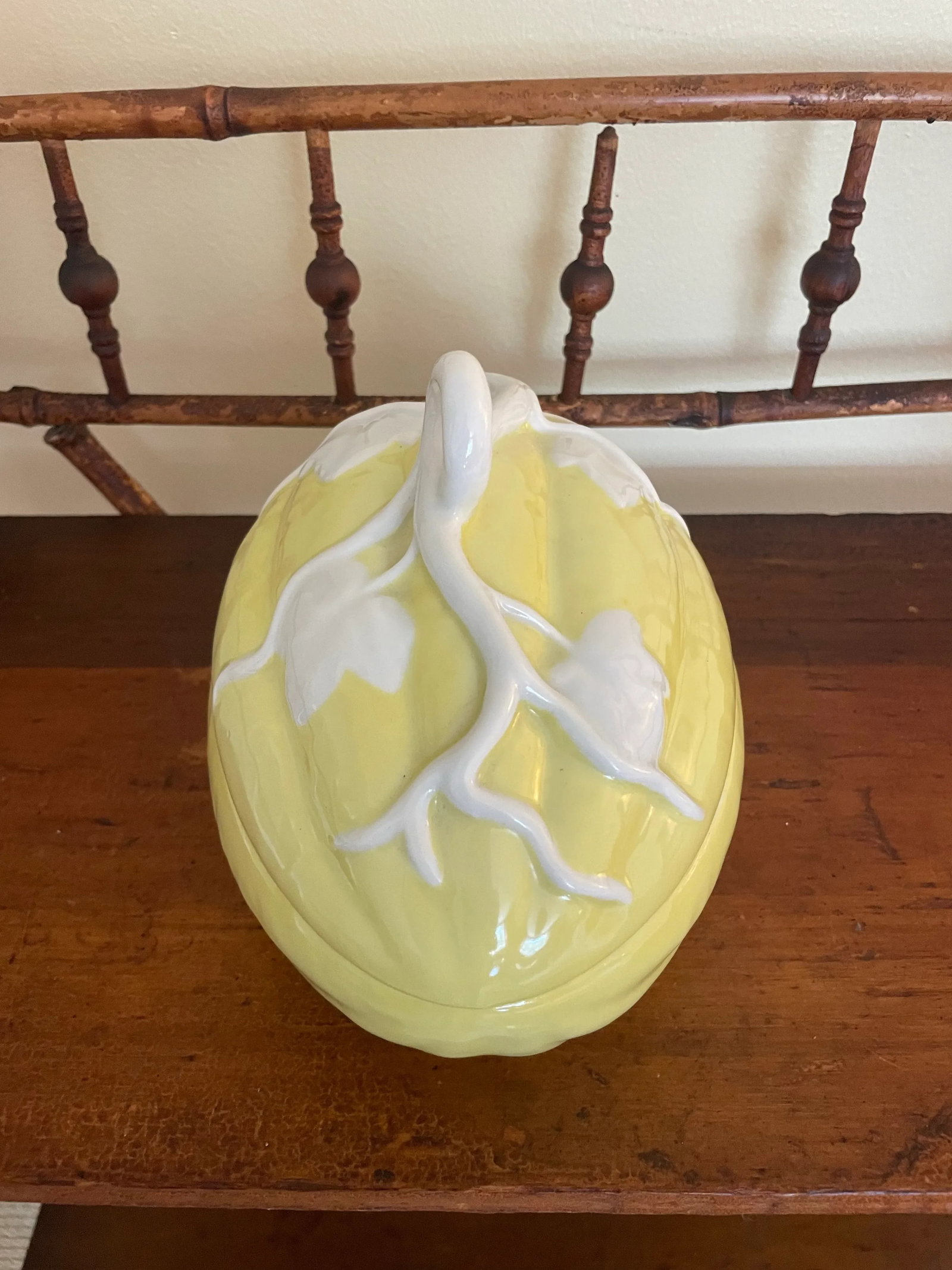Vintage Mottahedeh Majolica Melon Squash Tureen - 2