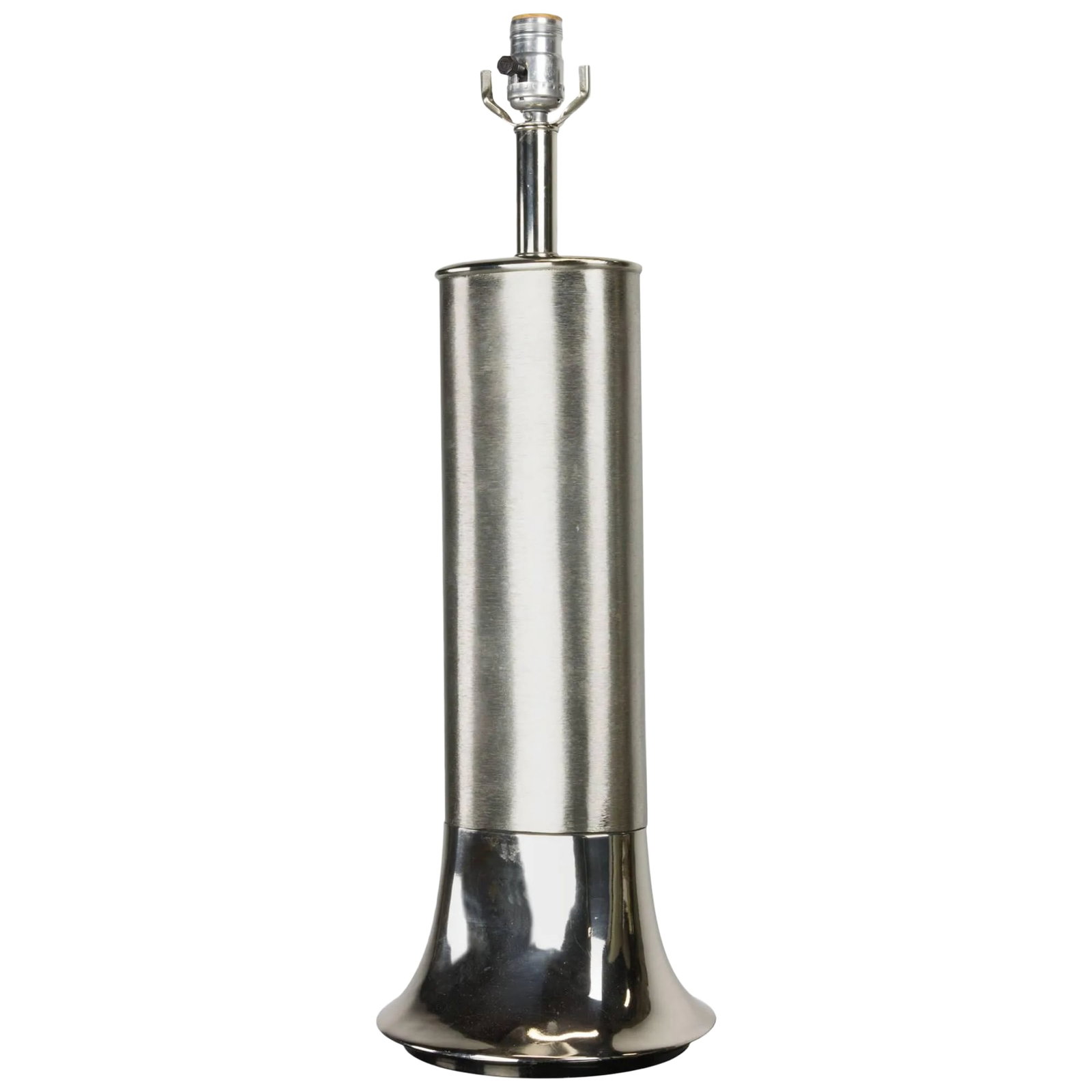 Chrome and Brushed Aluminium Table Lamp by Laurel (1 of 4)