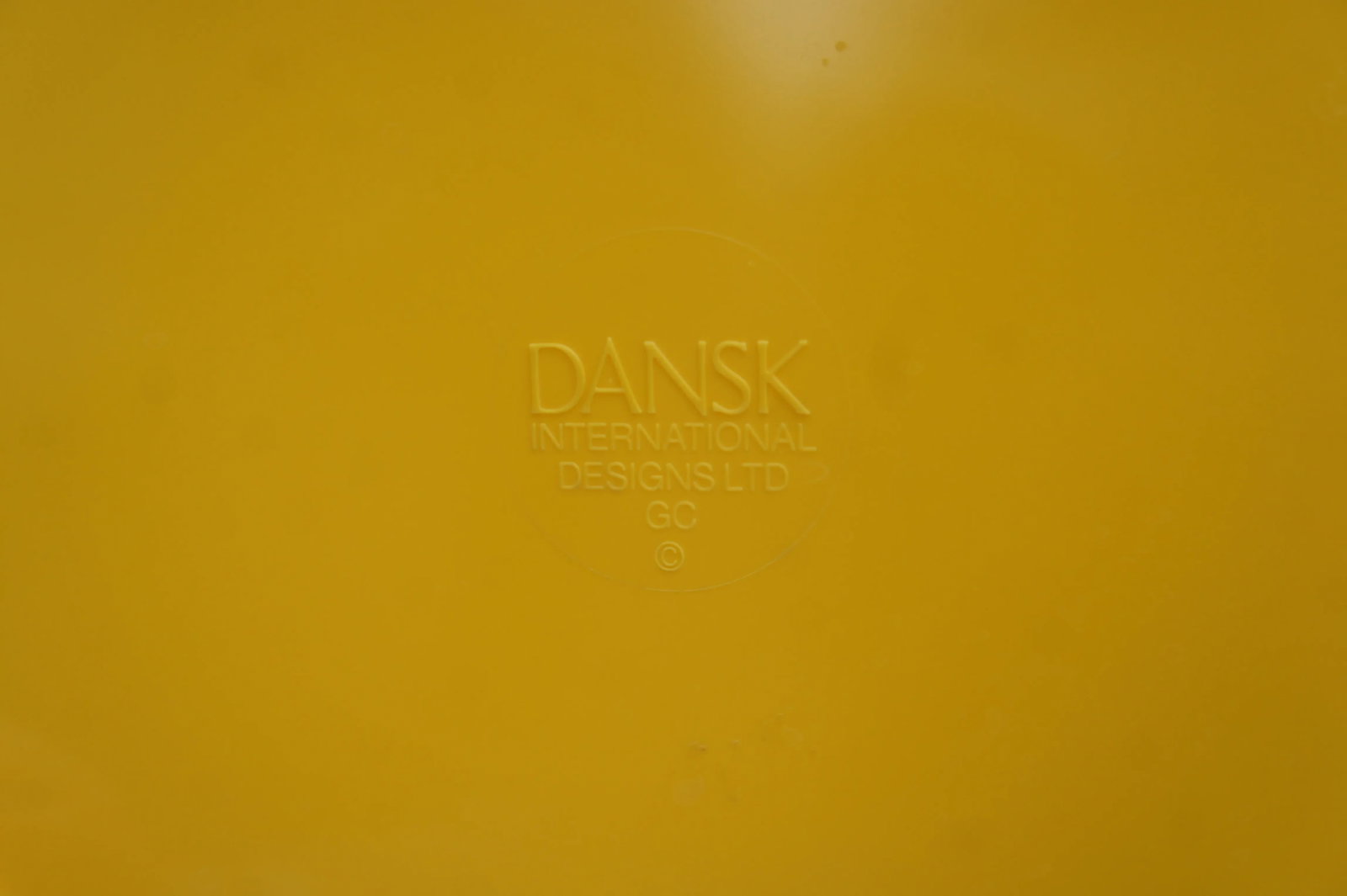 1970s Mid Century Modern Gunnar Cyren for Dansk Primary Color Stacking Dinner Plates - Set of 4 - 4