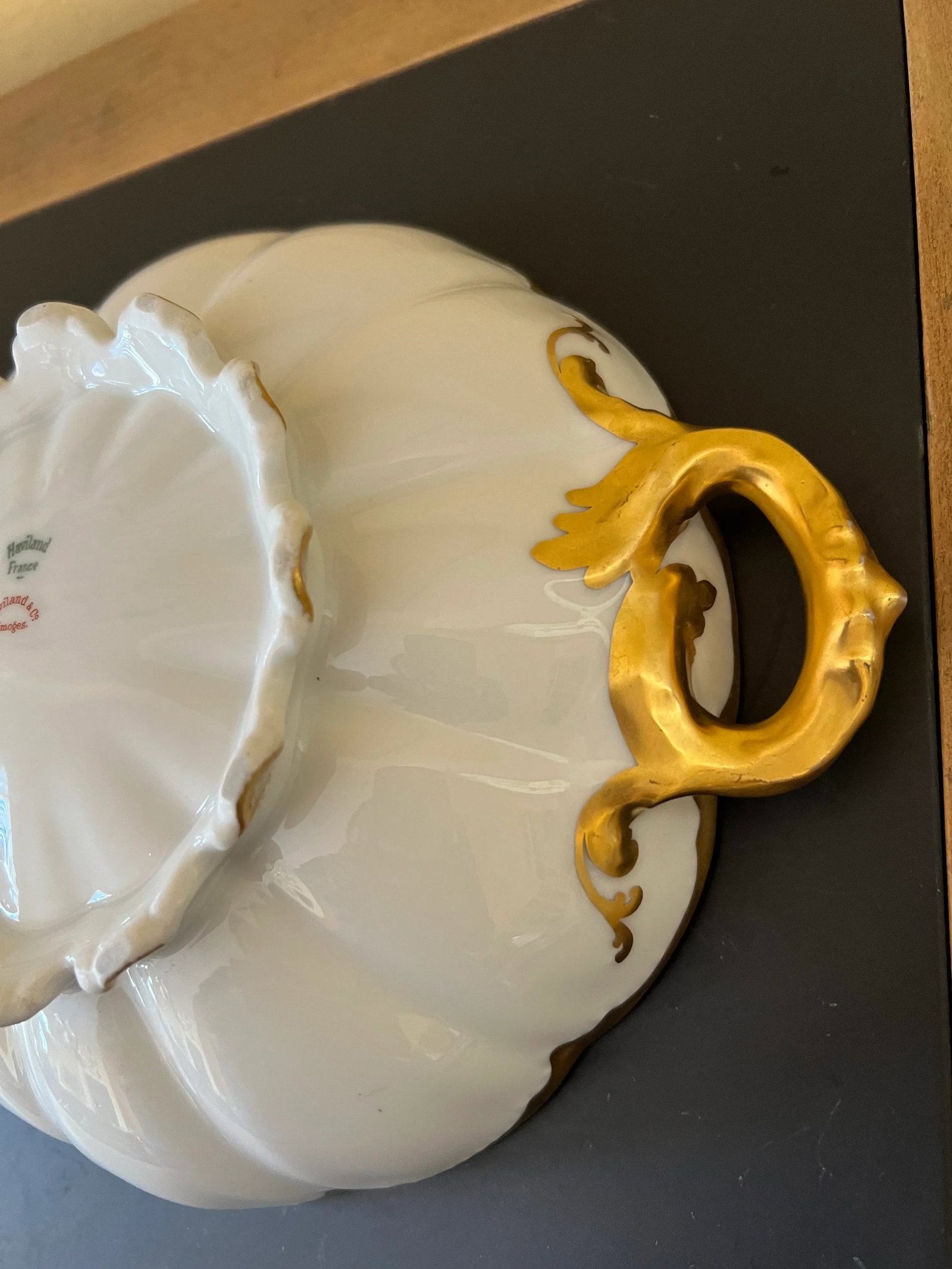 1920s Haviland Limoges Round Covered Vegetable - 7