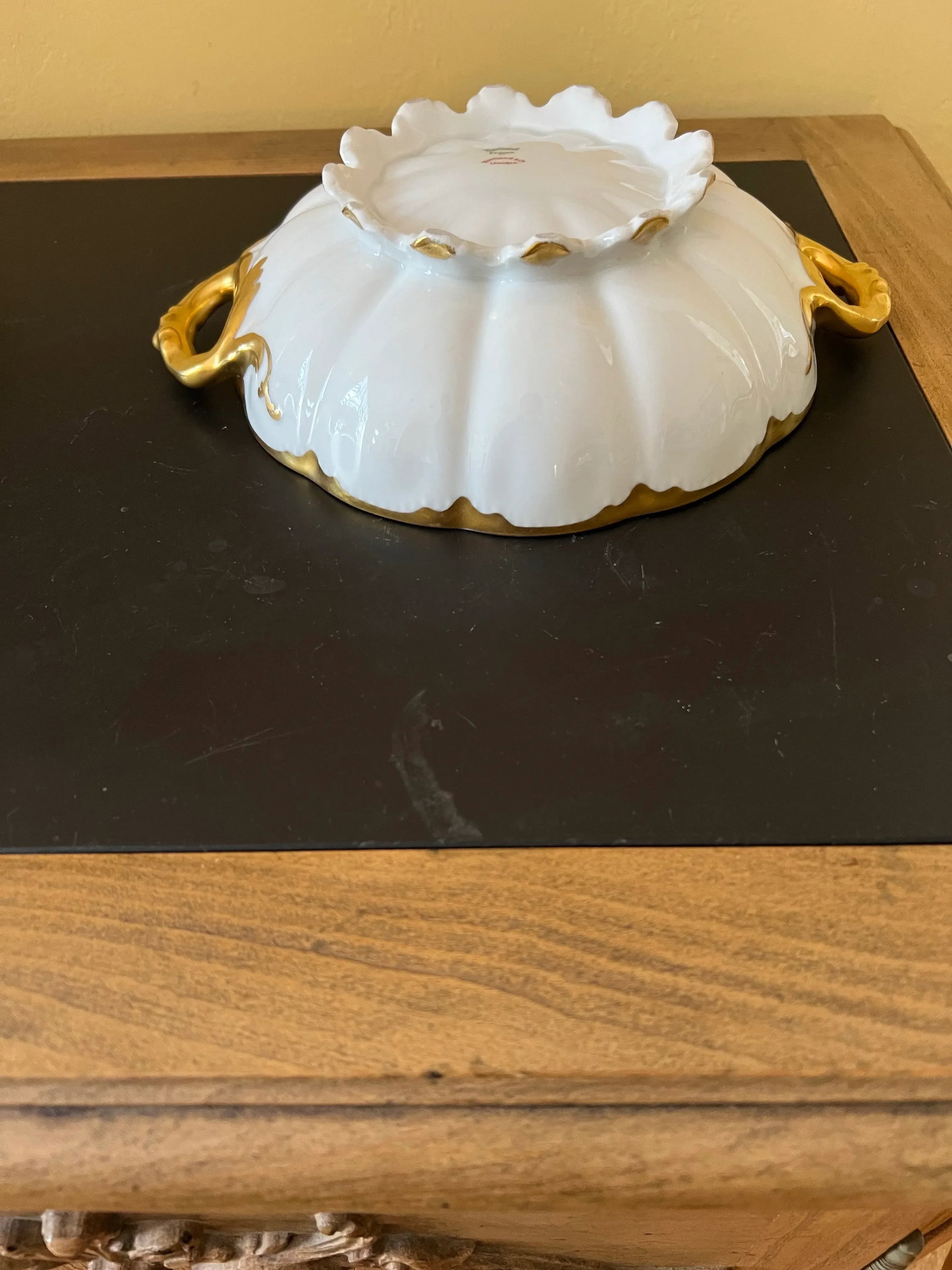 1920s Haviland Limoges Round Covered Vegetable - 8