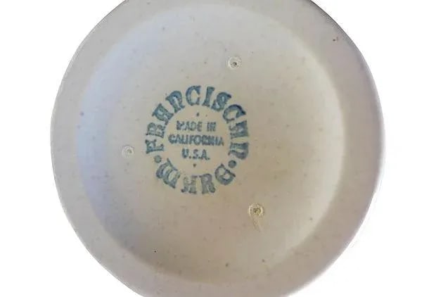 Midcentury Franciscan "Montecito" Bouillabaisse Bowls - Set of 6 - 4