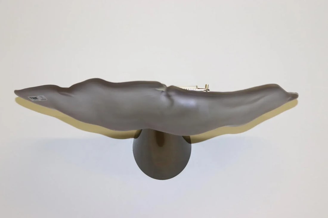 Carlo Nason "Lithos" Alexandrite Murano Hand Cast Glass Wall Lamp, Mid-Century Modern - 13