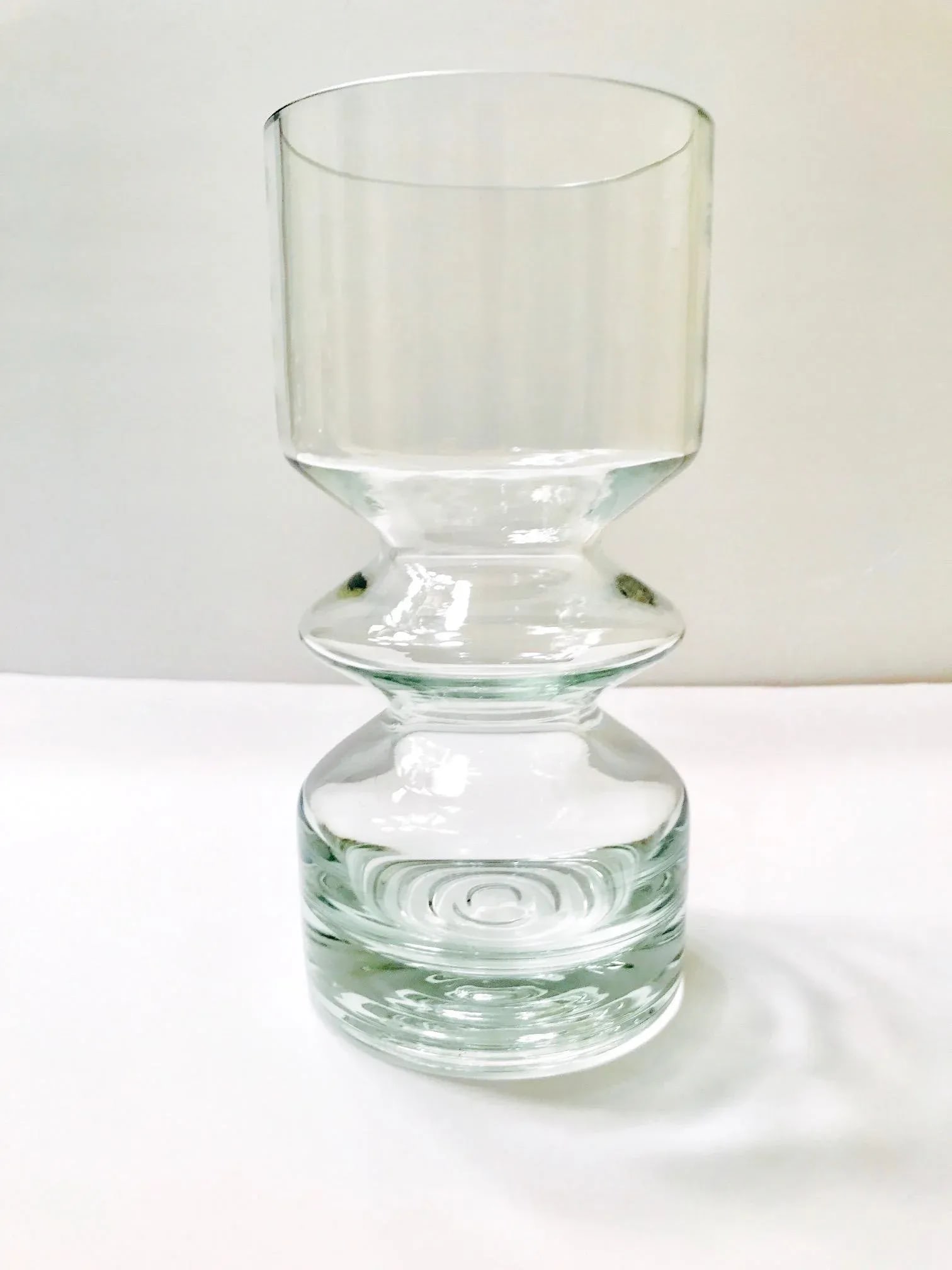 Mid-Century Modern Blown Glass Vase From Finland by Riihimaen Lasi Oy - 12