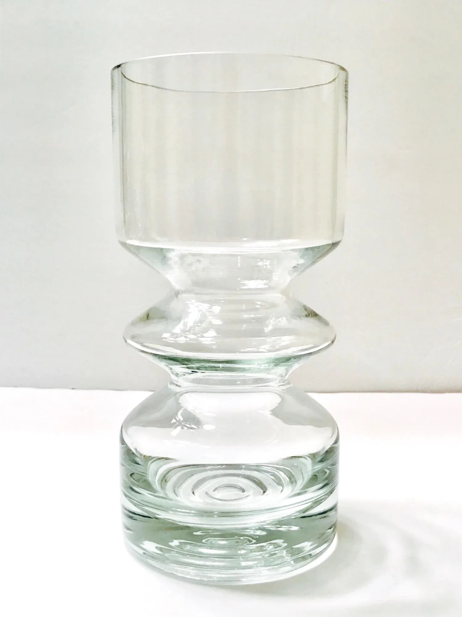 Mid-Century Modern Blown Glass Vase From Finland by Riihimaen Lasi Oy - 13