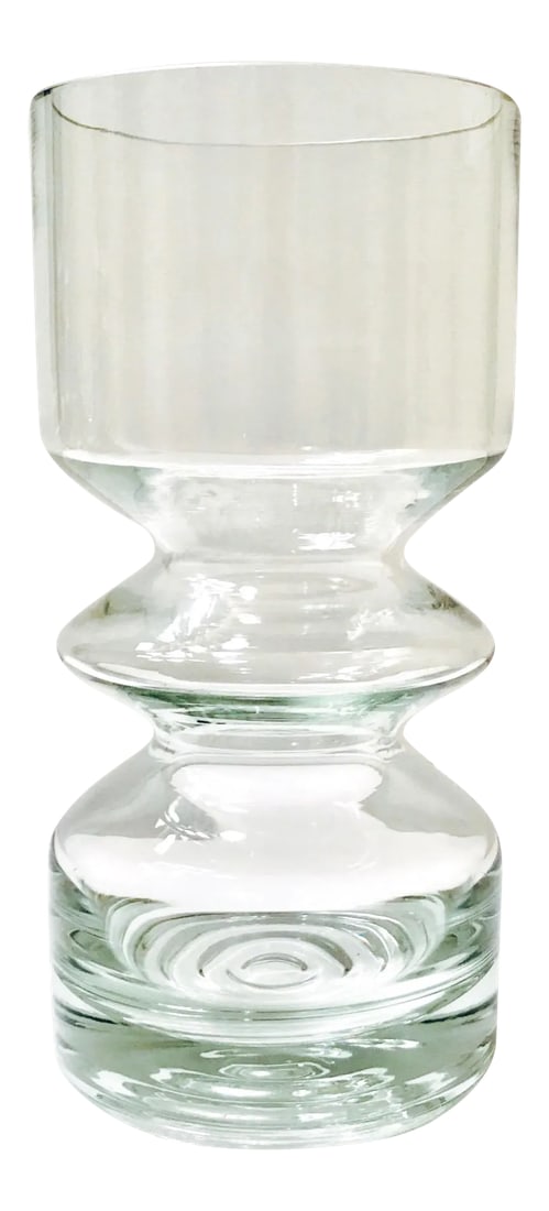 Mid-Century Modern Blown Glass Vase From Finland by Riihimaen Lasi Oy (1 of 13)