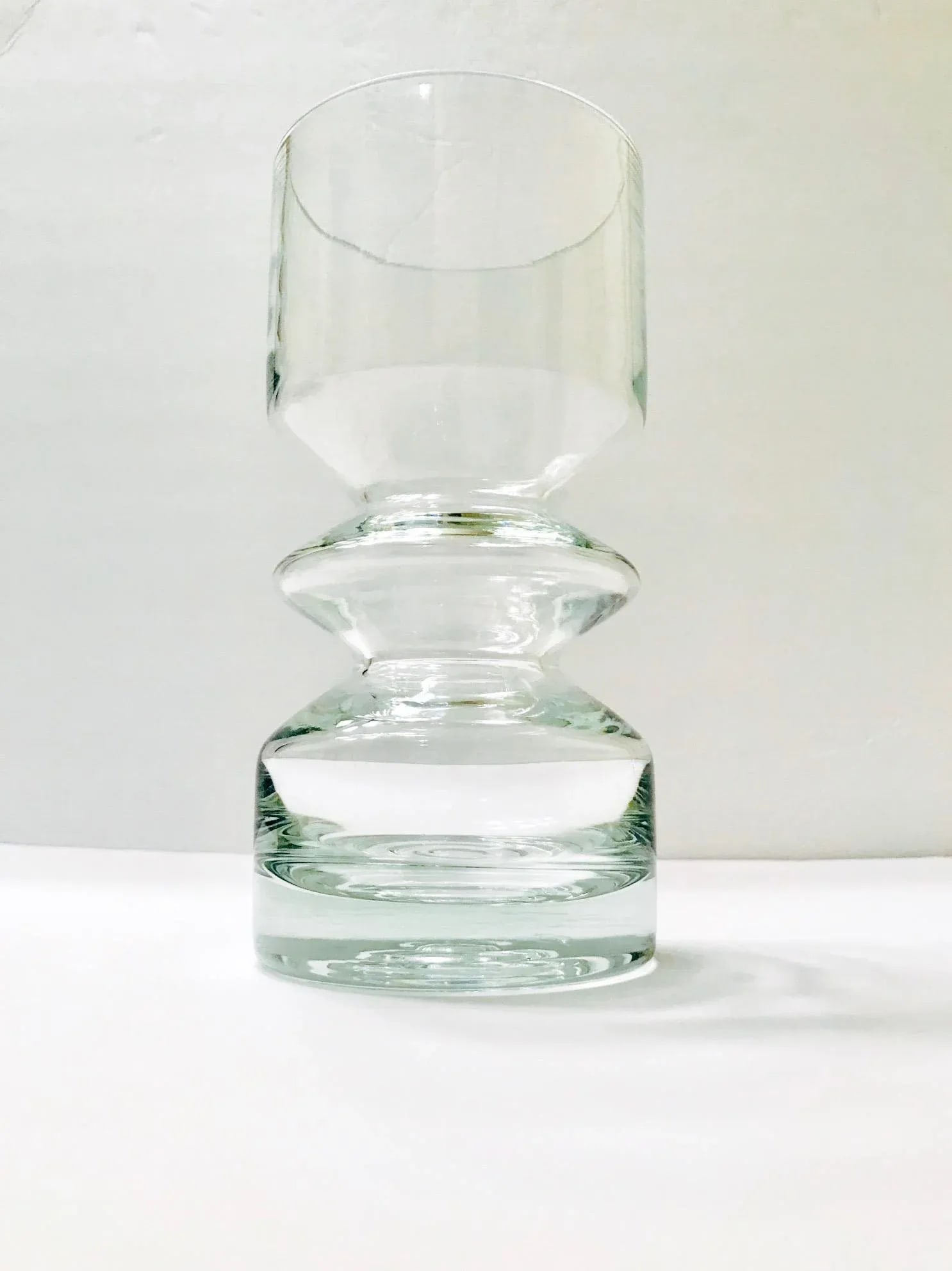 Mid-Century Modern Blown Glass Vase From Finland by Riihimaen Lasi Oy - 2