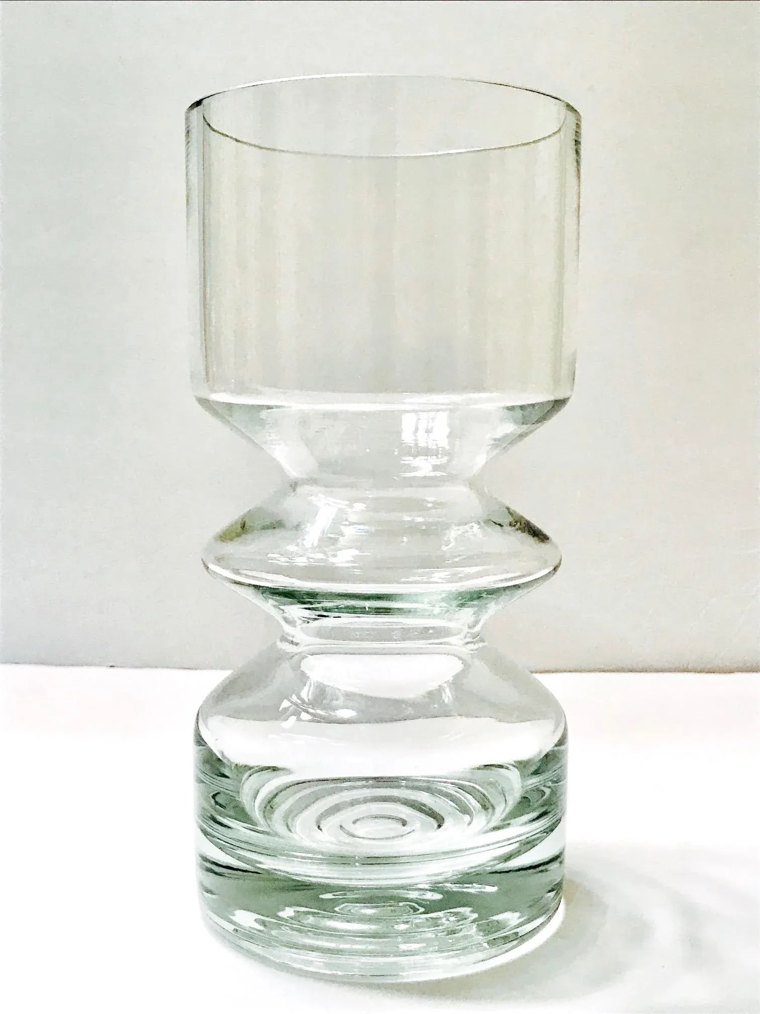 Mid-Century Modern Blown Glass Vase From Finland by Riihimaen Lasi Oy - 3