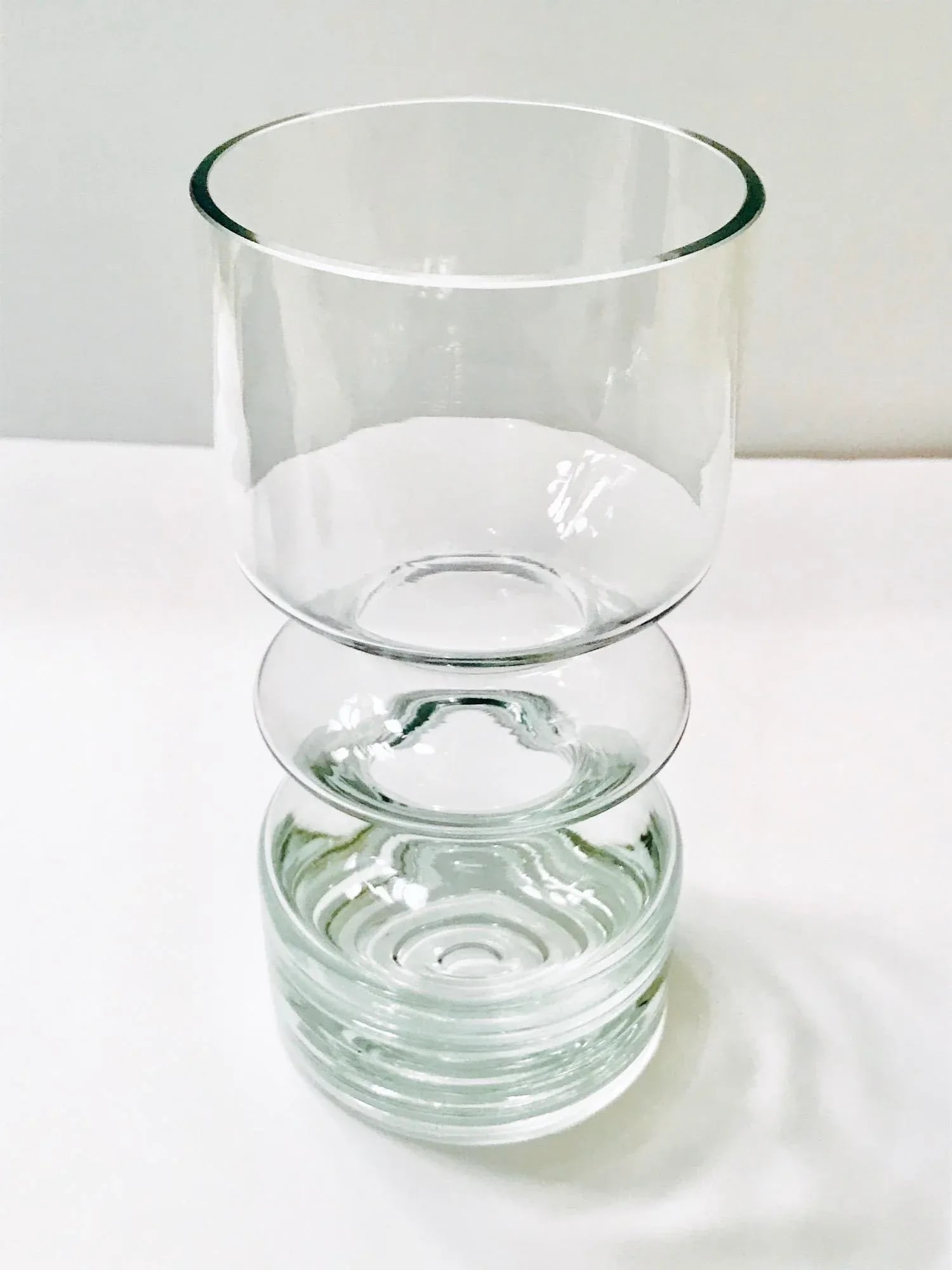 Mid-Century Modern Blown Glass Vase From Finland by Riihimaen Lasi Oy - 7