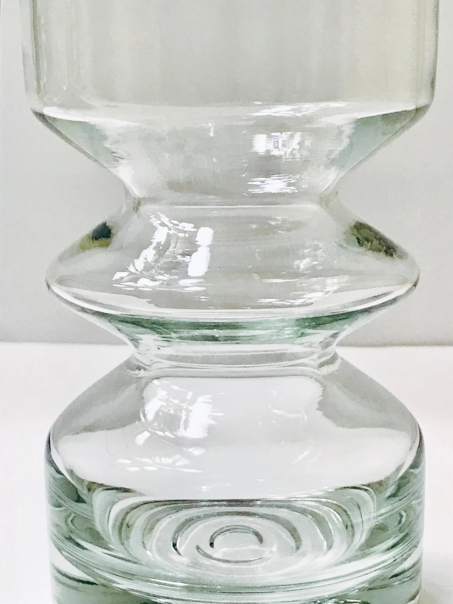 Mid-Century Modern Blown Glass Vase From Finland by Riihimaen Lasi Oy - 8
