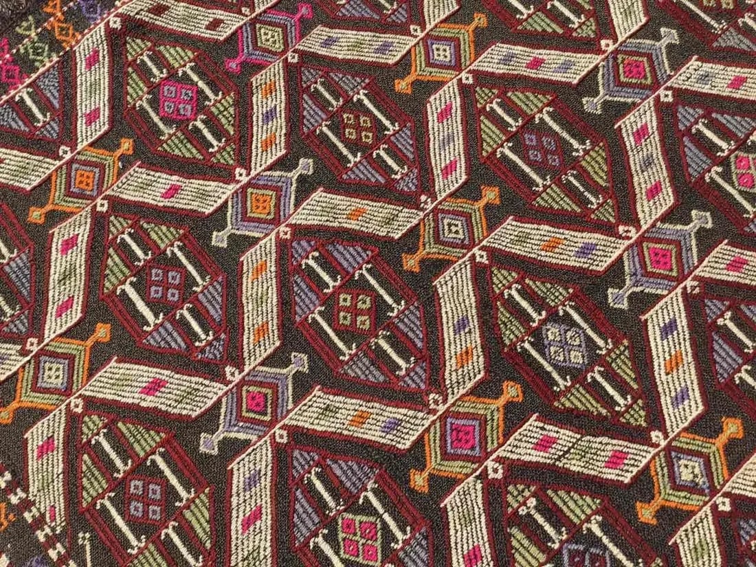 Vintage Tribal Kilim Rug - 53" X 72" - 8