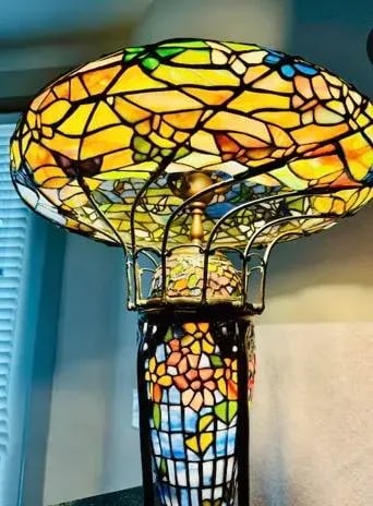 Late 19th Century Art Nouveau Lamp - 3