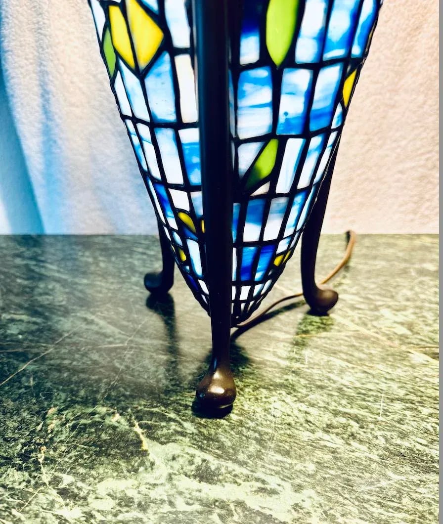 Late 19th Century Art Nouveau Lamp - 8