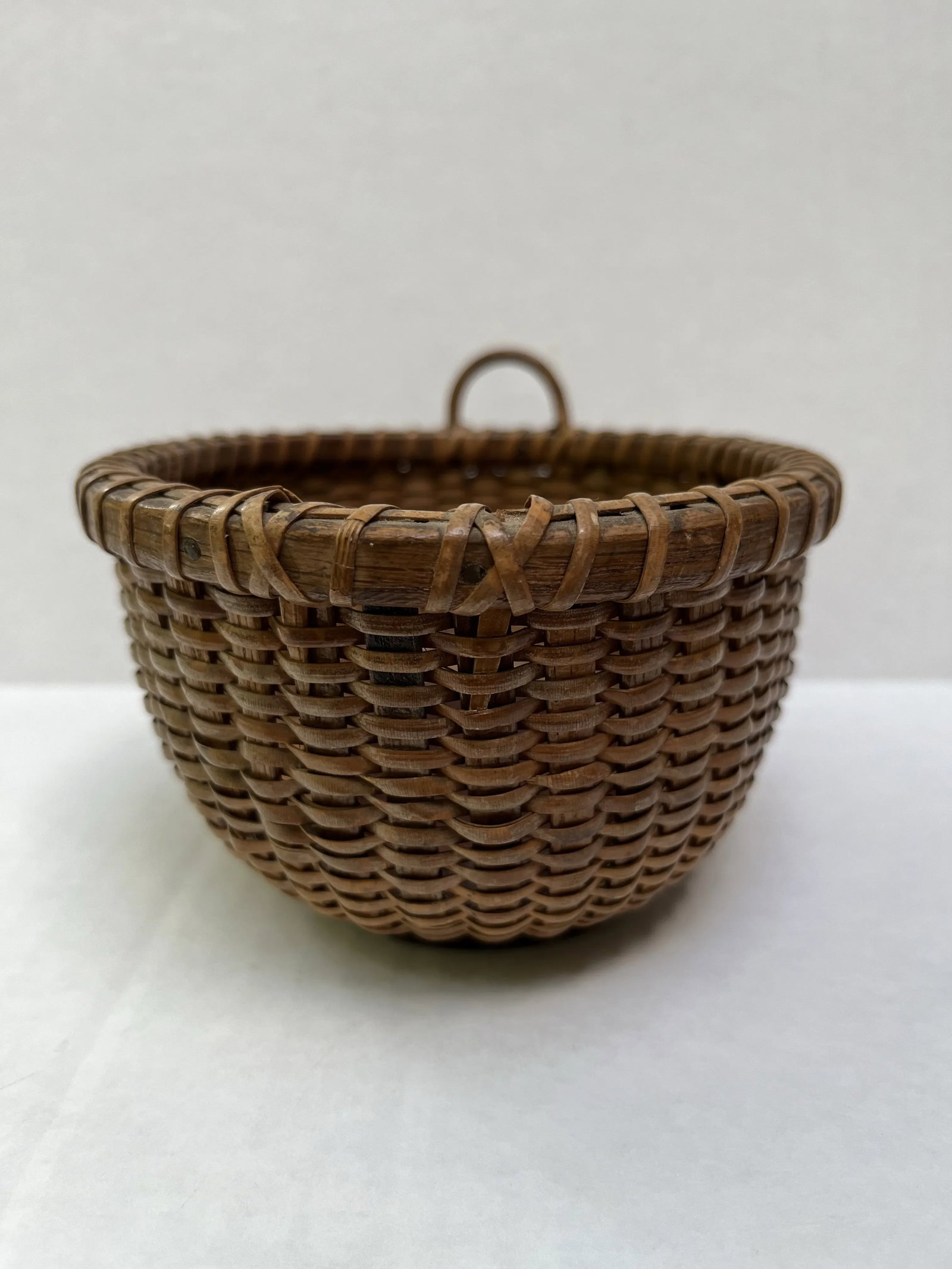 Antique Nantucket Basket - 4