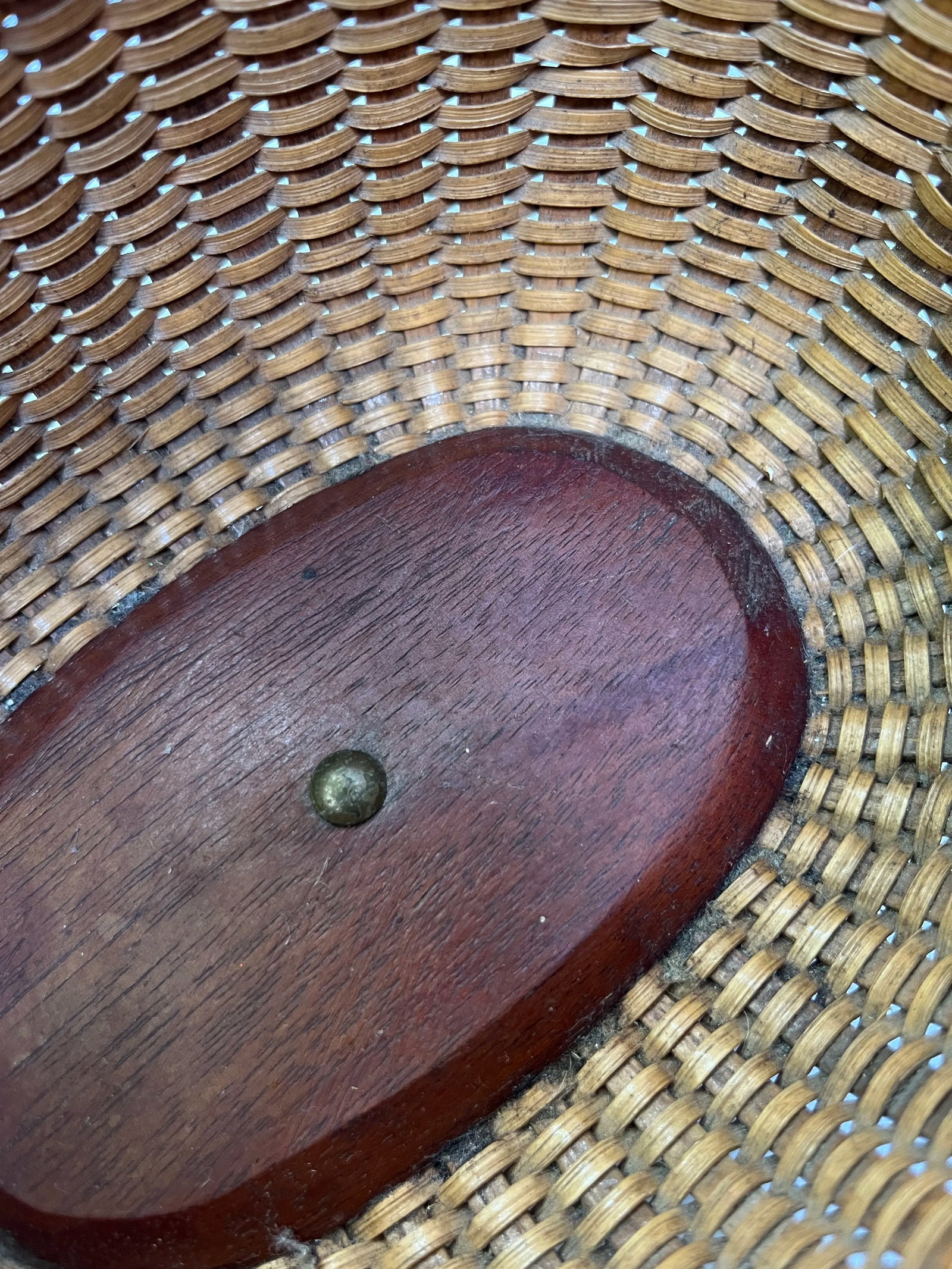 Antique Nantucket Basket - 8