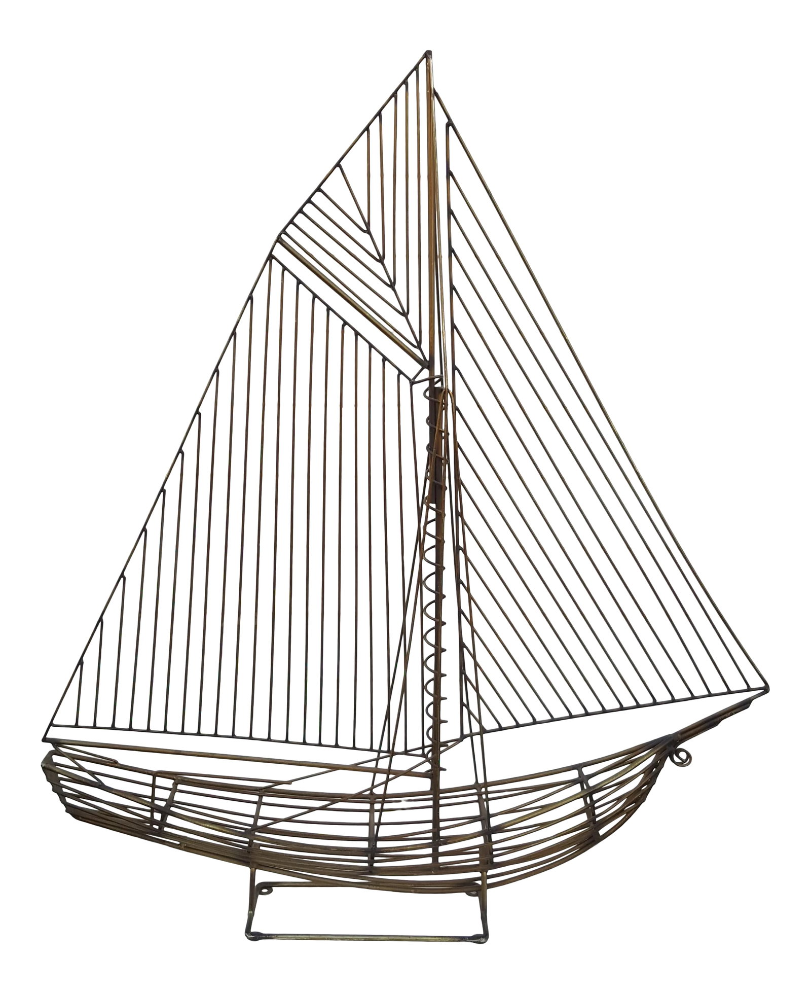 1980s Mid Century Sailboat Ship Sculpture by Curtis Jere (1 of 10)