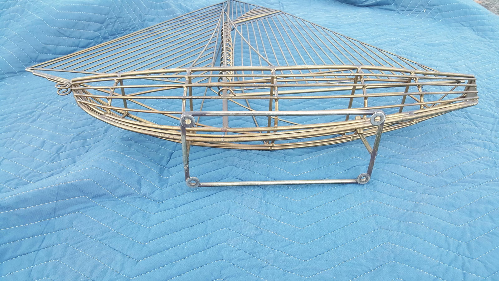 1980s Mid Century Sailboat Ship Sculpture by Curtis Jere - 8