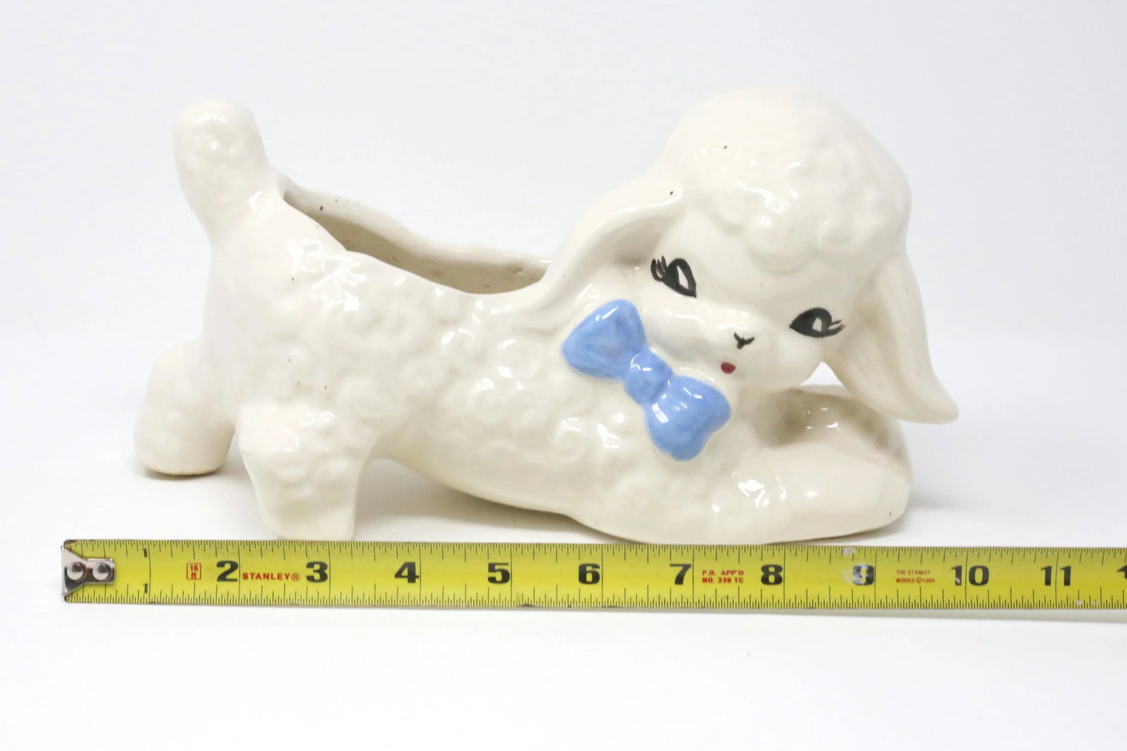Vintage Ceramic Lamb Planter - 8