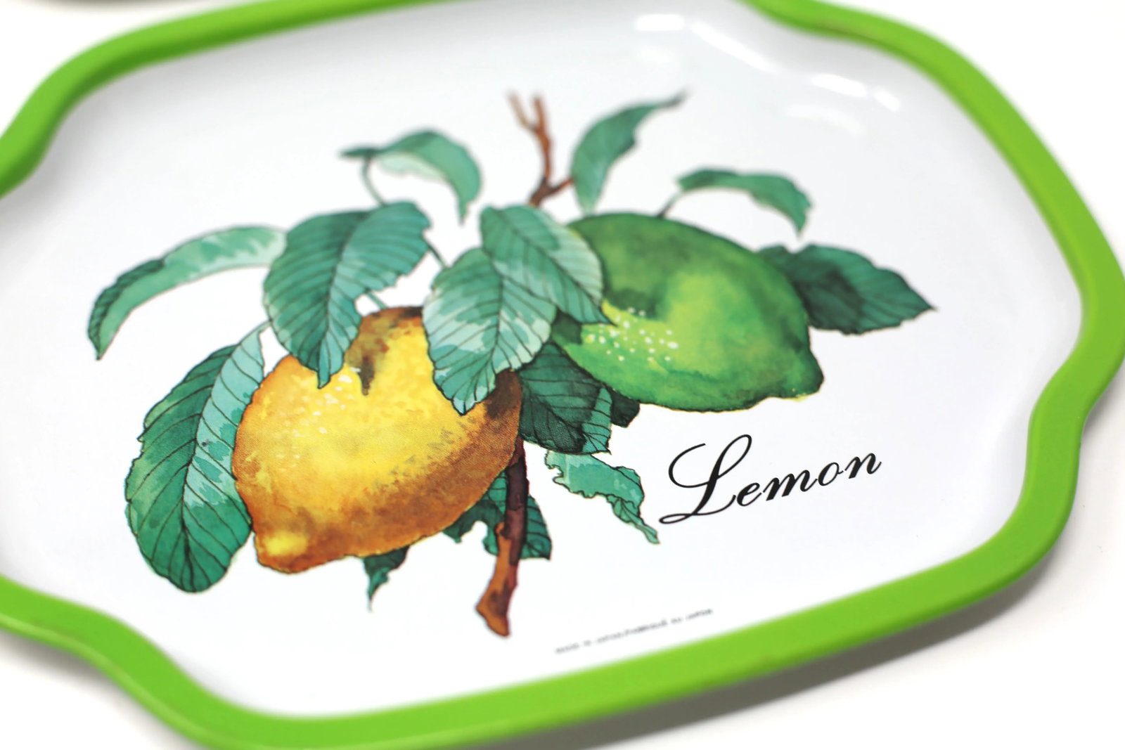 Vintage Petite Lemon Trays - Set of 4 - 5