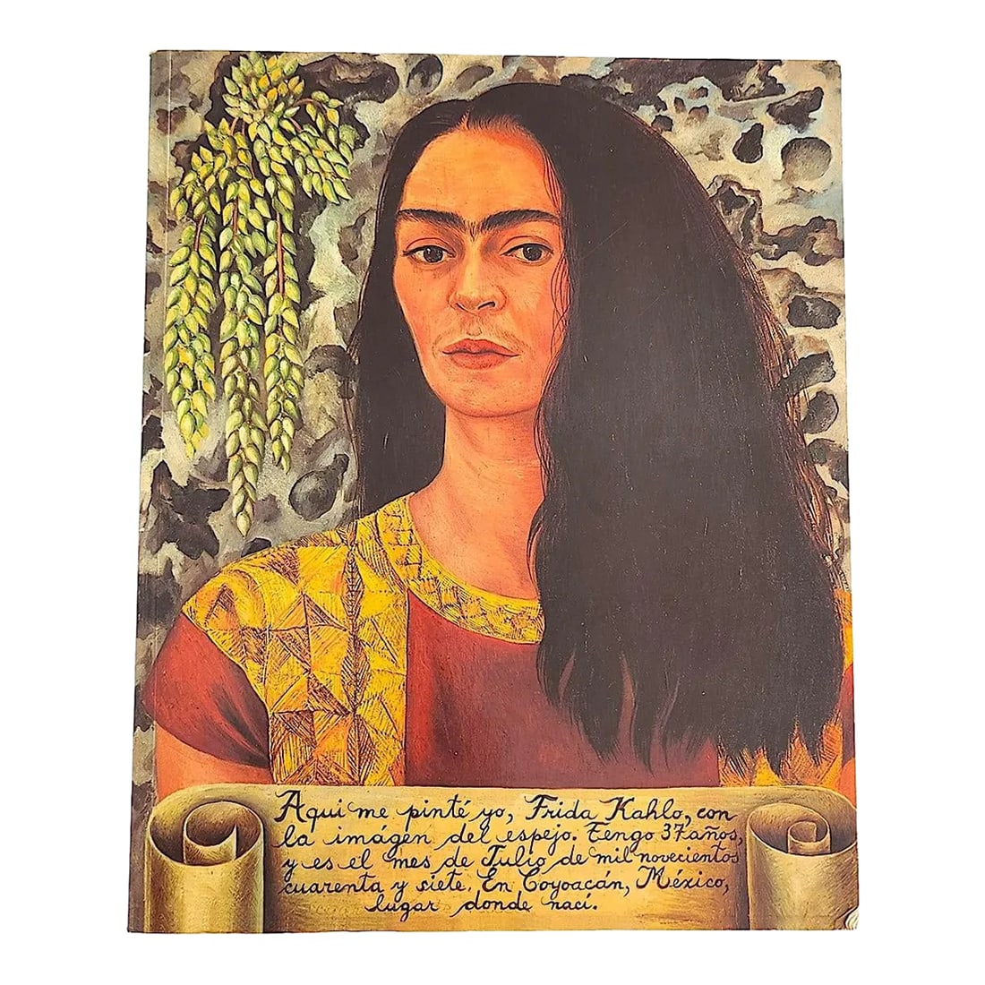 1990s "The World of Frida Kahlo: The Blue House" Exhibit Catalog: Offered is a vintage book, "The World of Frida Kahlo", an exhibition at the Schirn Kunsthalle Frankfurt March 6 - May 23 1993 and Museum of Fine Arts, Houston June 6 - August 29, 1993. This catalog