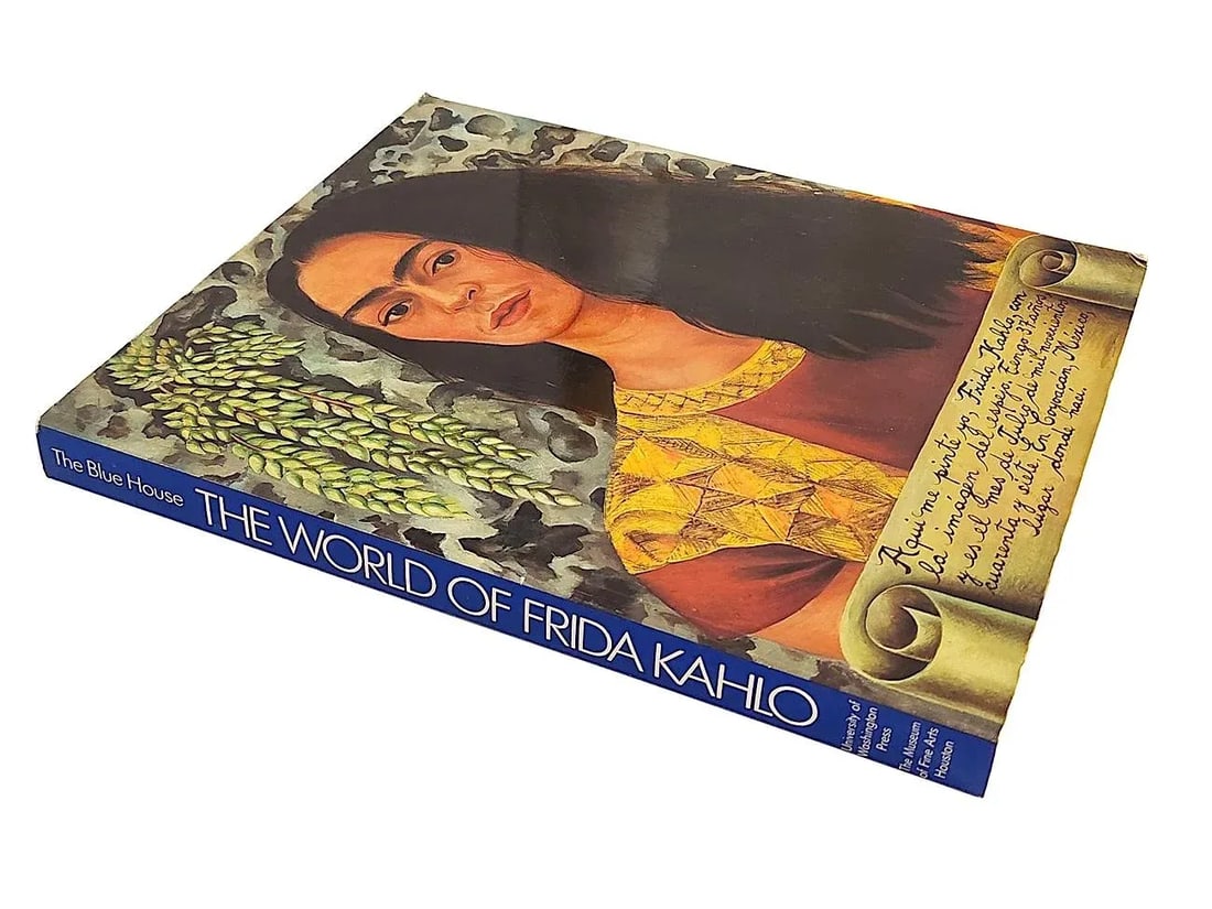 1990s "The World of Frida Kahlo: The Blue House" Exhibit Catalog - 2