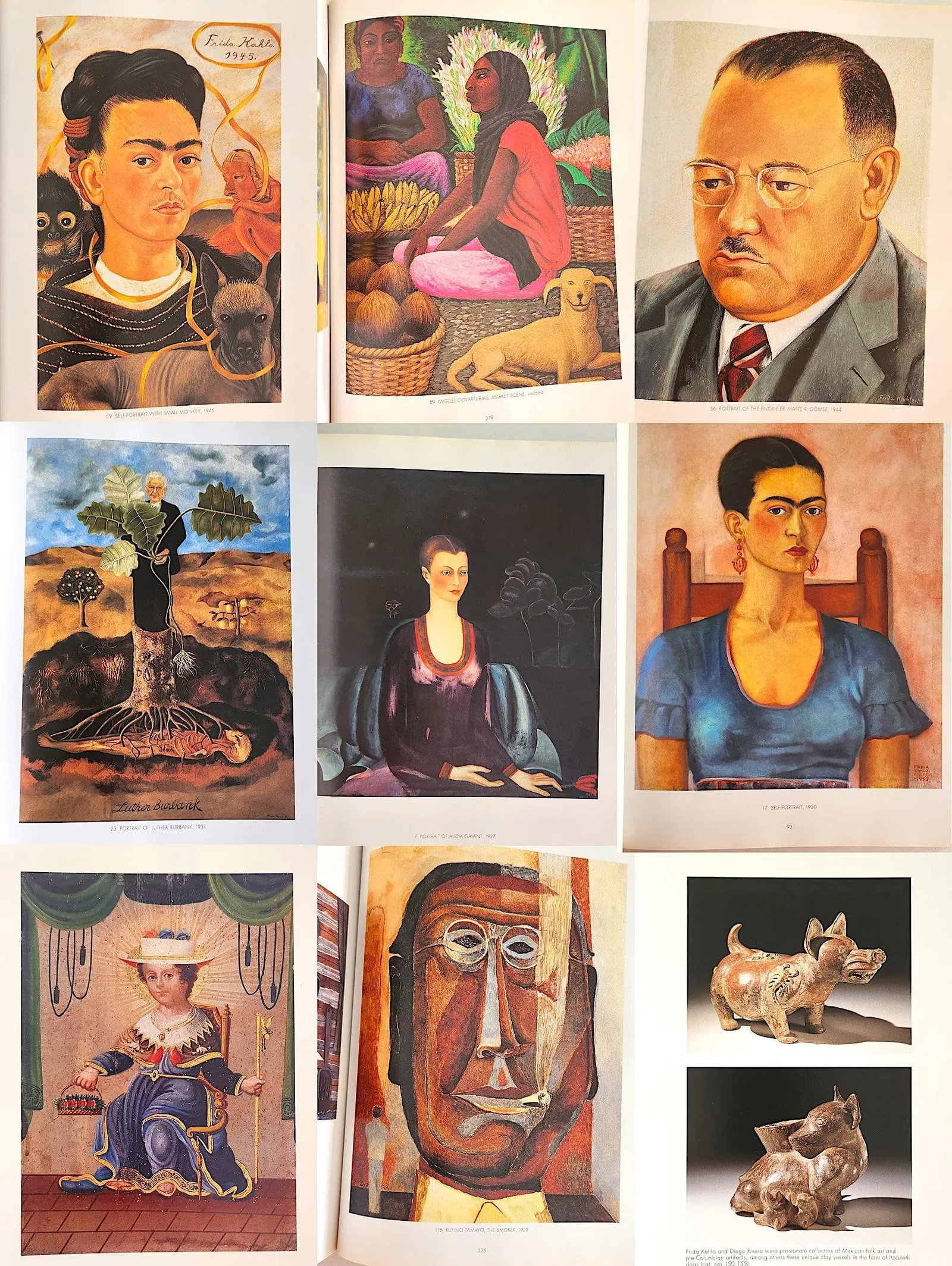 1990s "The World of Frida Kahlo: The Blue House" Exhibit Catalog - 5
