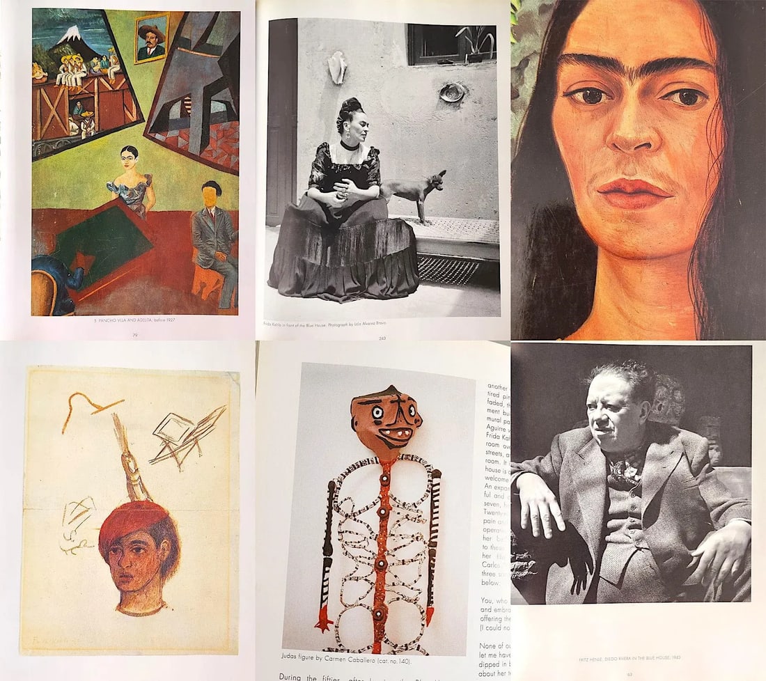 1990s "The World of Frida Kahlo: The Blue House" Exhibit Catalog - 8