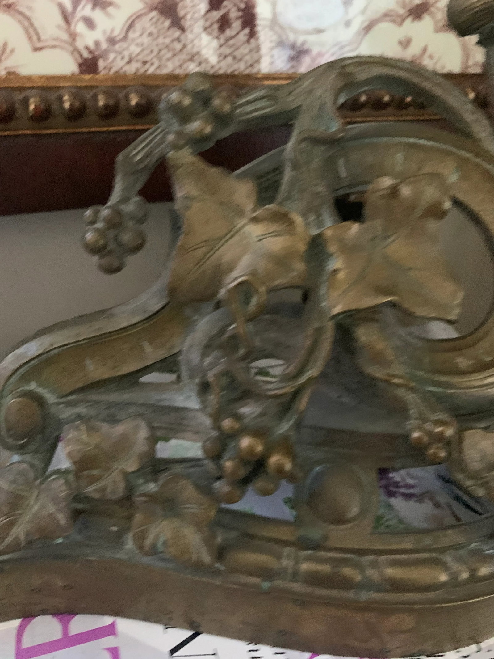 19th Century French Andirons - a Pair - 9