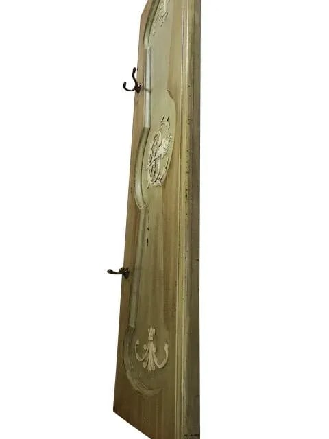 1940s Vintage Architectural Wood Plaque With Hooks - 9