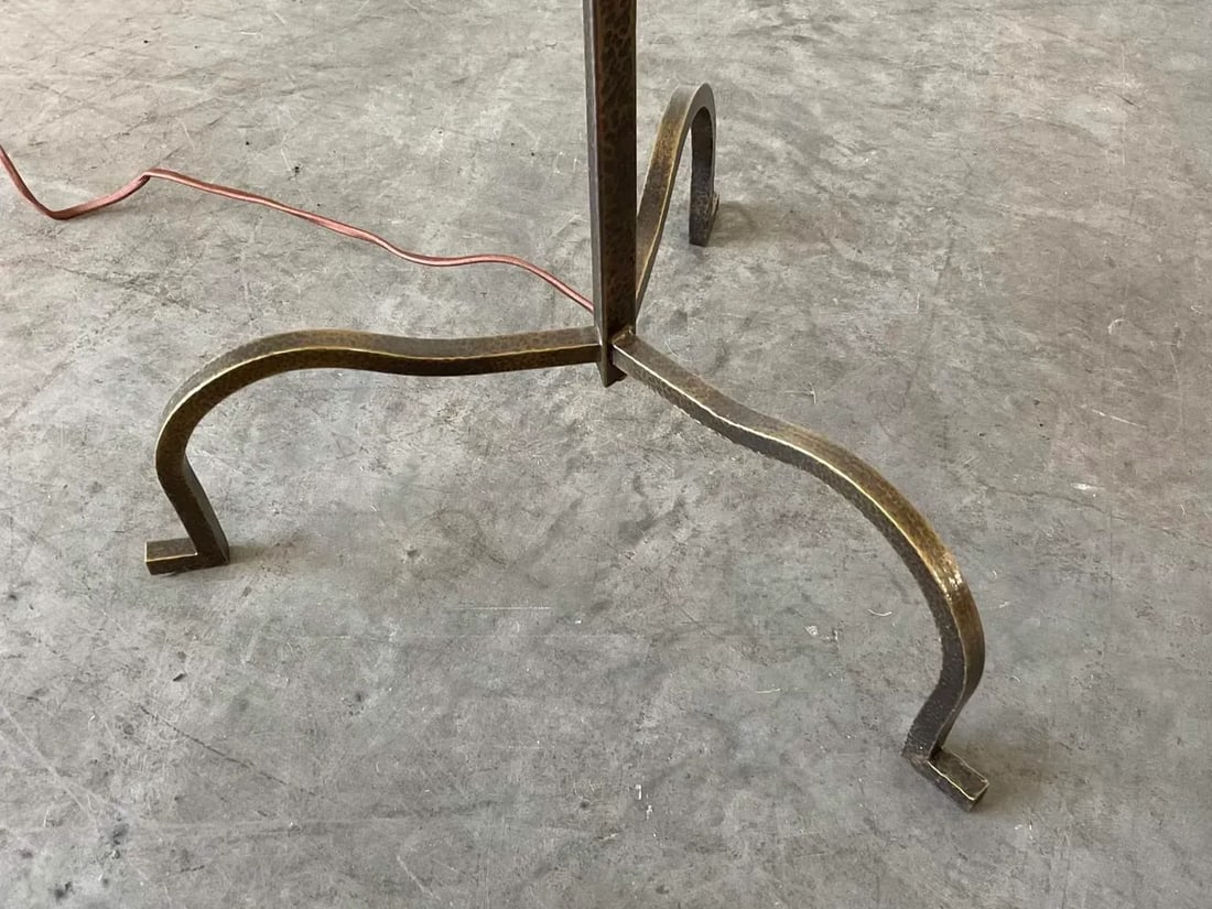 Artemis Antique Brass 3 Bulb Floor Lamp - 3