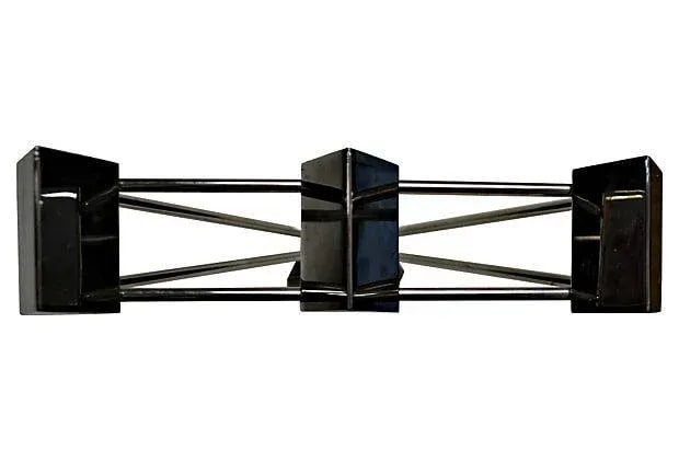Modern Stainless Steel Sconces - Pair - 5