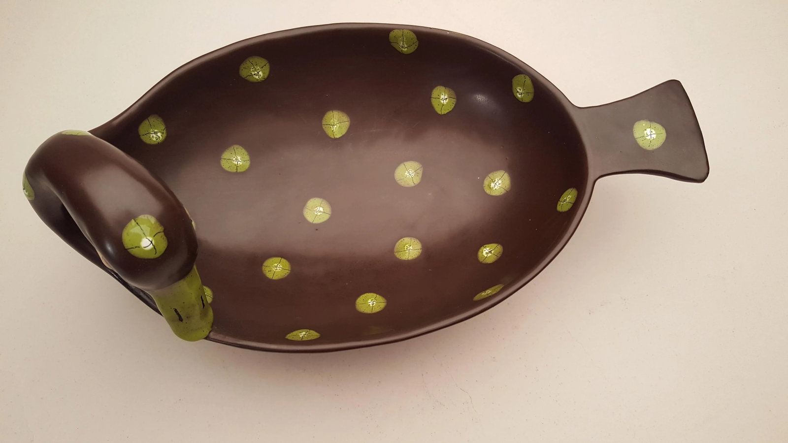 Mid Century Ceramic Bitossi Bird Dish Bowl - 11